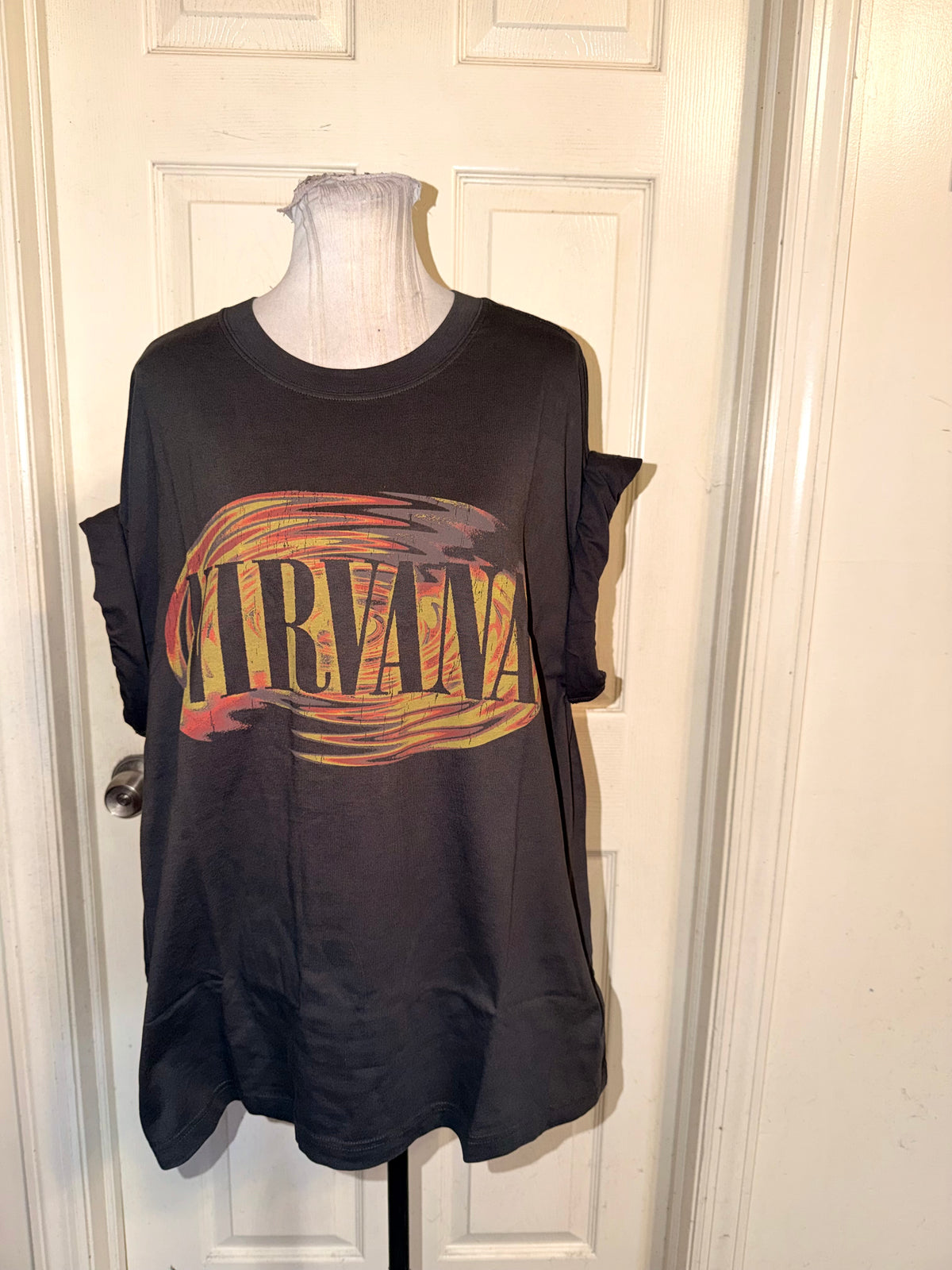 Nirvana Double Sided Oversized Tee