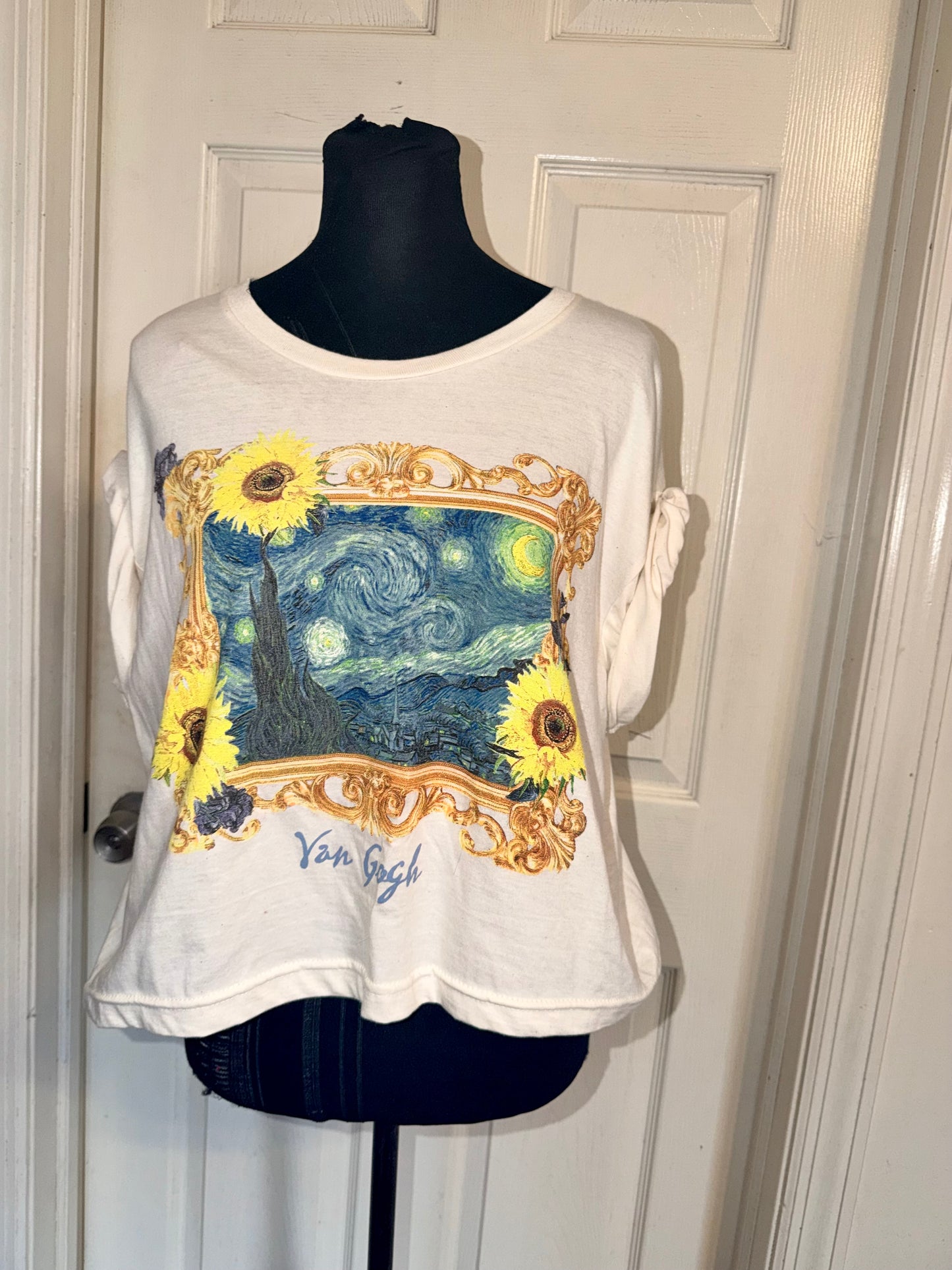 Vincent Van Gogh Cropped Tee