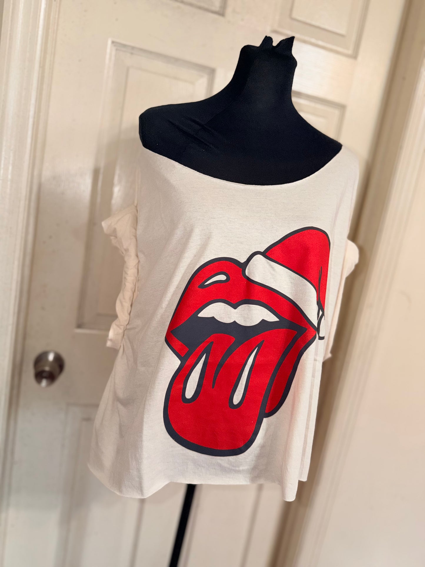 The Rolling Stones OFTS Oversized Distressed Tee
