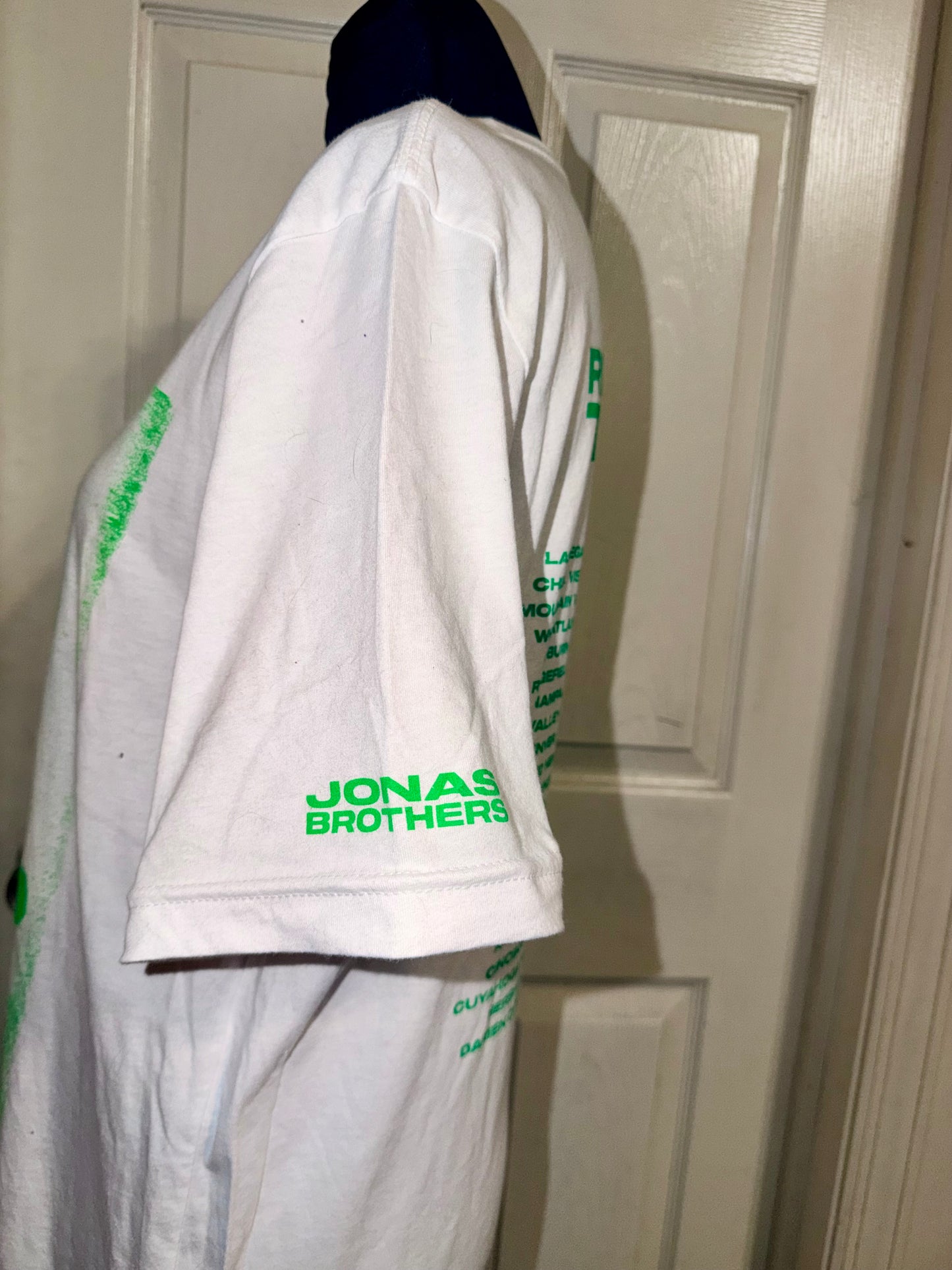 Jonas Brothers Double Sided Oversized Tee