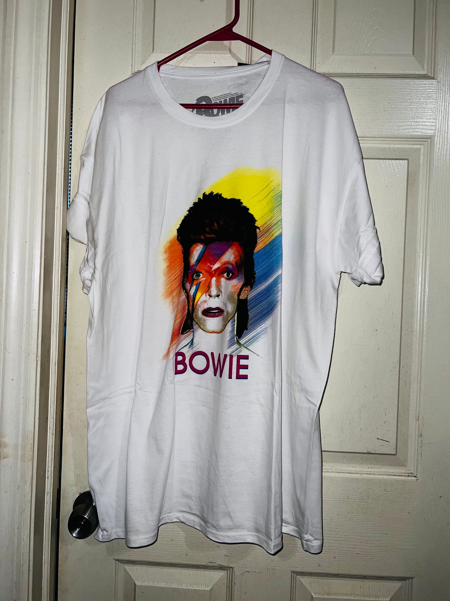 David Bowie Oversized Distressed Tee