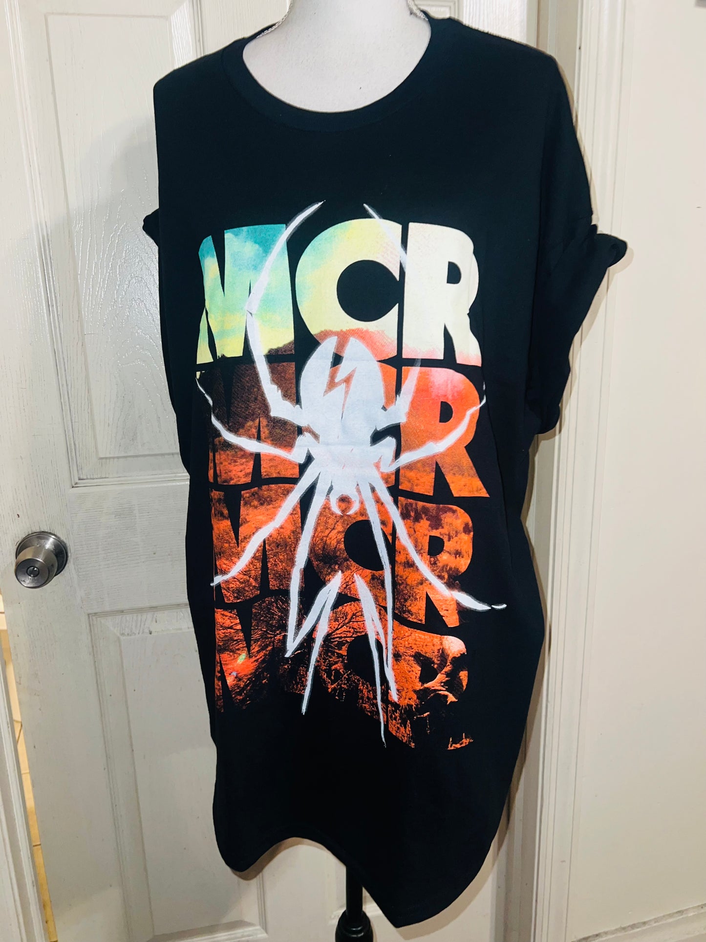 My Chemical Romance Oversized Distressed Tee