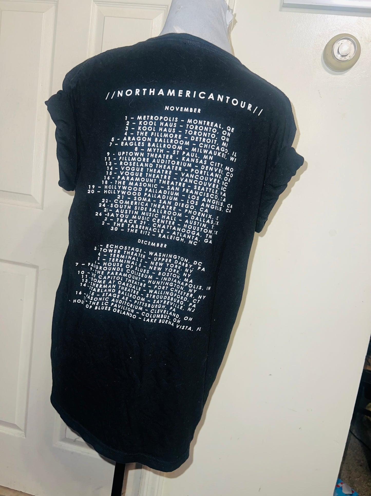 The 1975 Tour Double Sided Oversized Tee