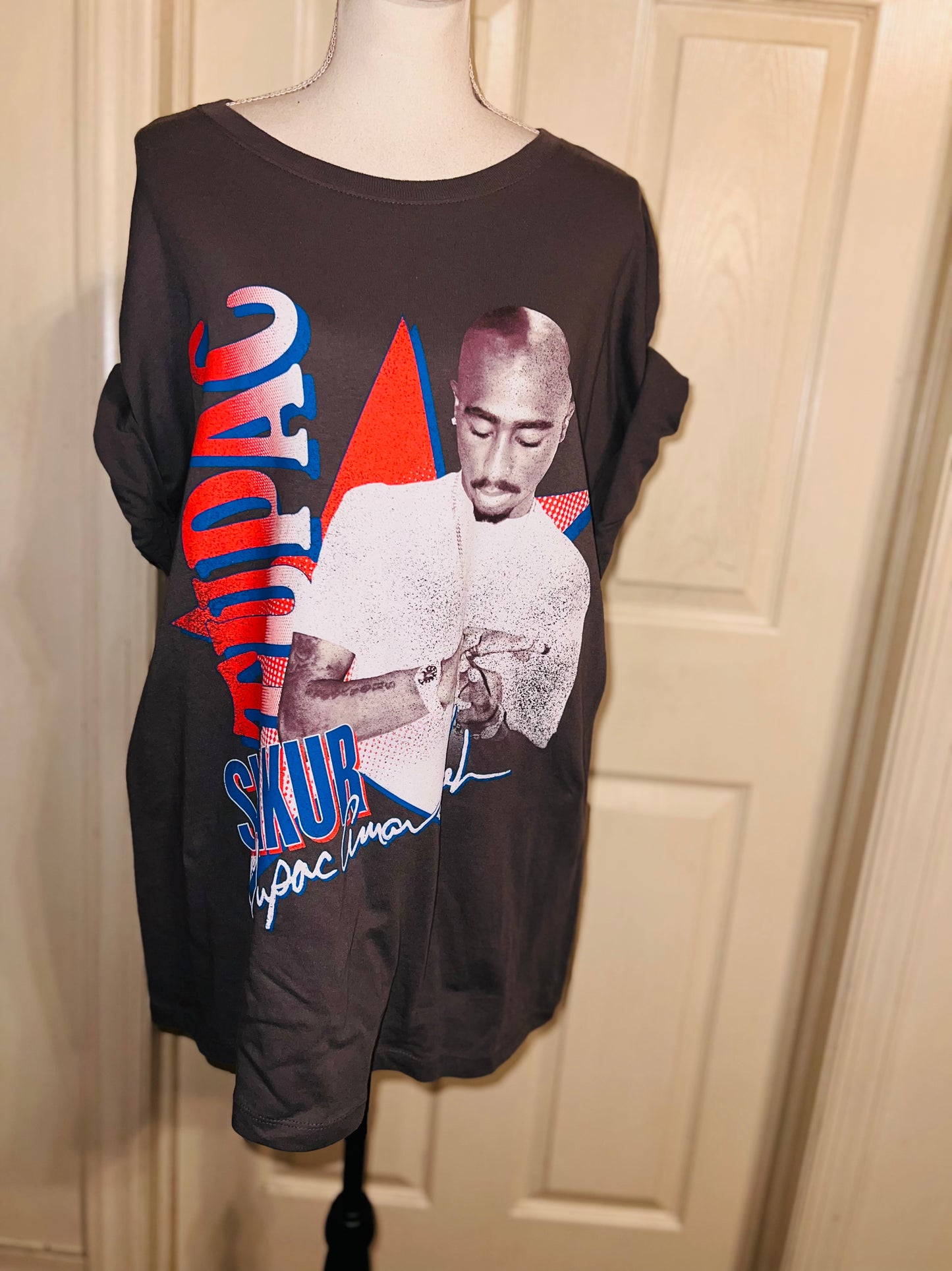 Tupac Distressed Tee