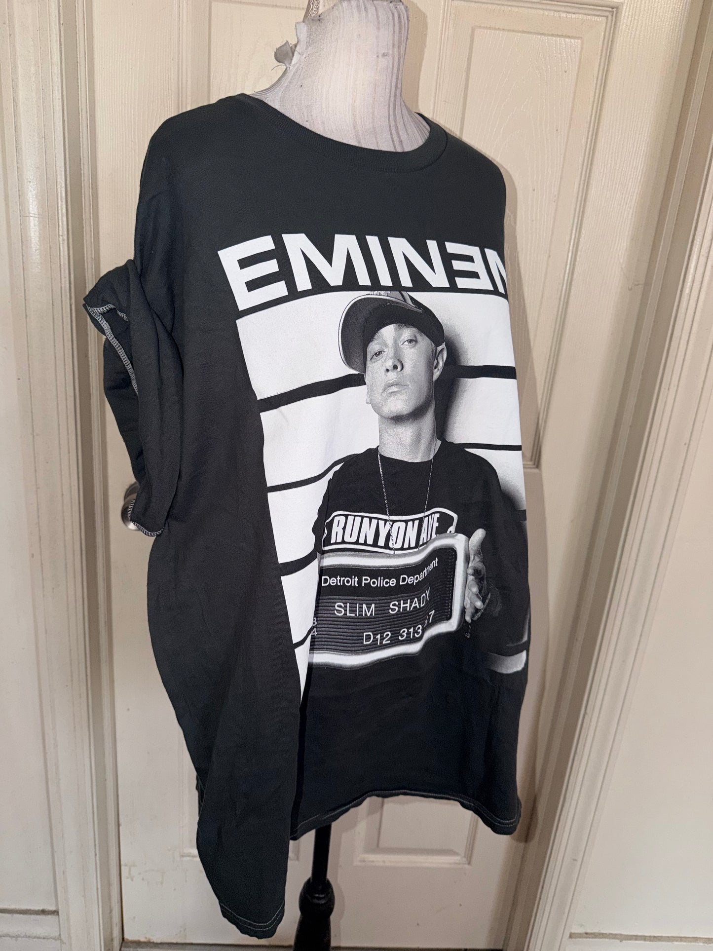 Eminem Oversized Distressed Tee