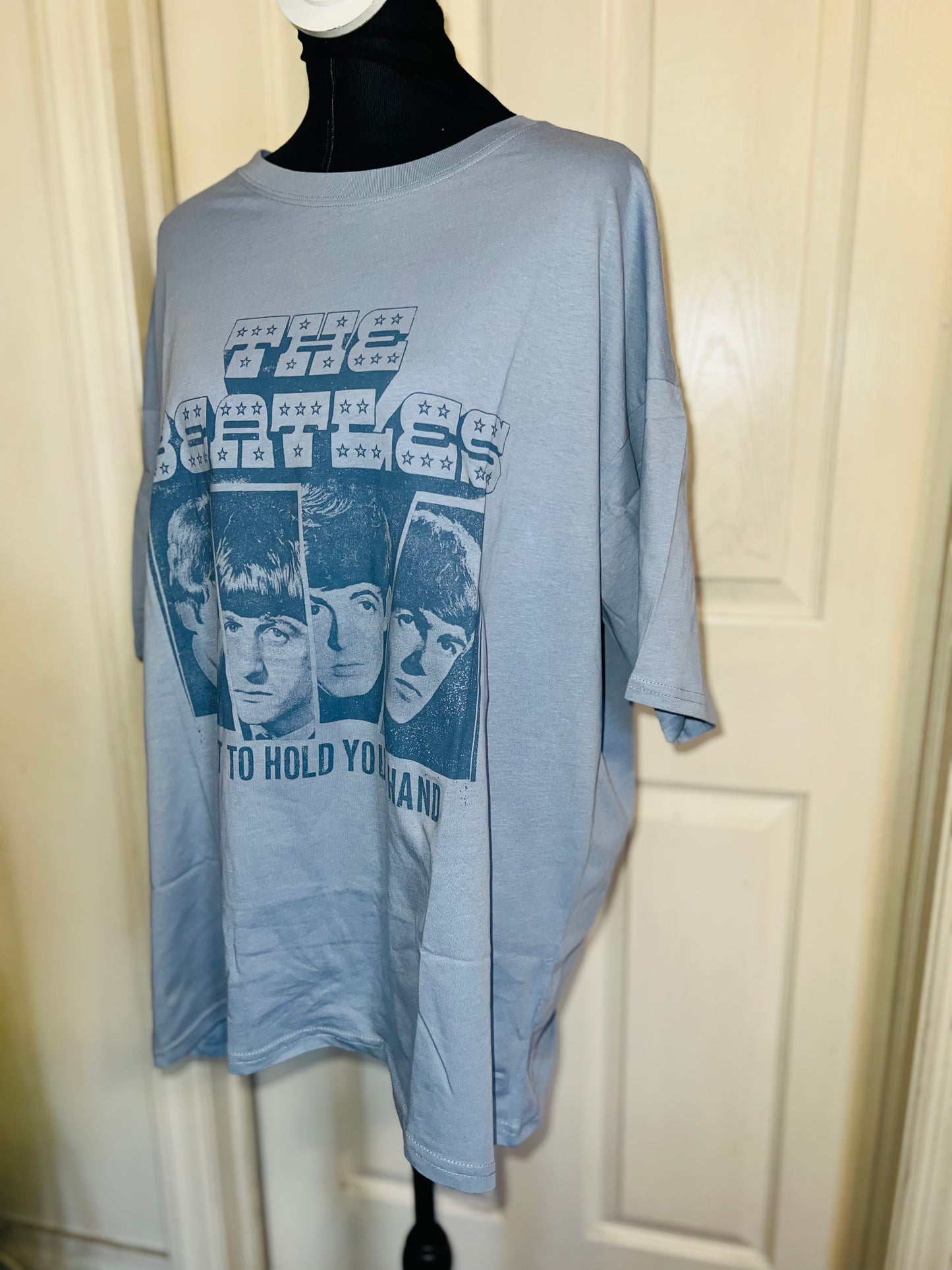 The Beatles Oversized Distressed Tee