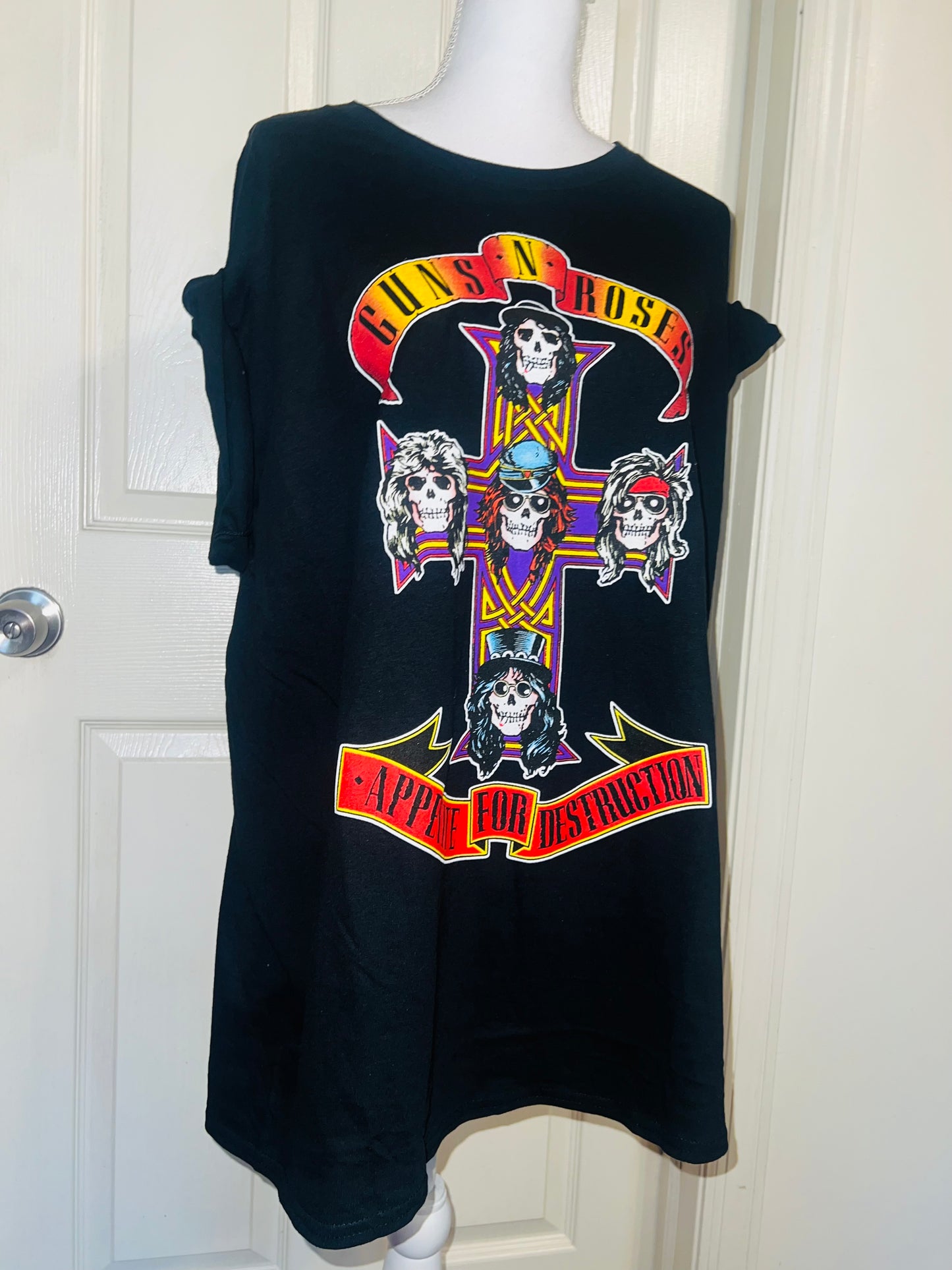 Guns N’ Roses Oversized Distressed Tee