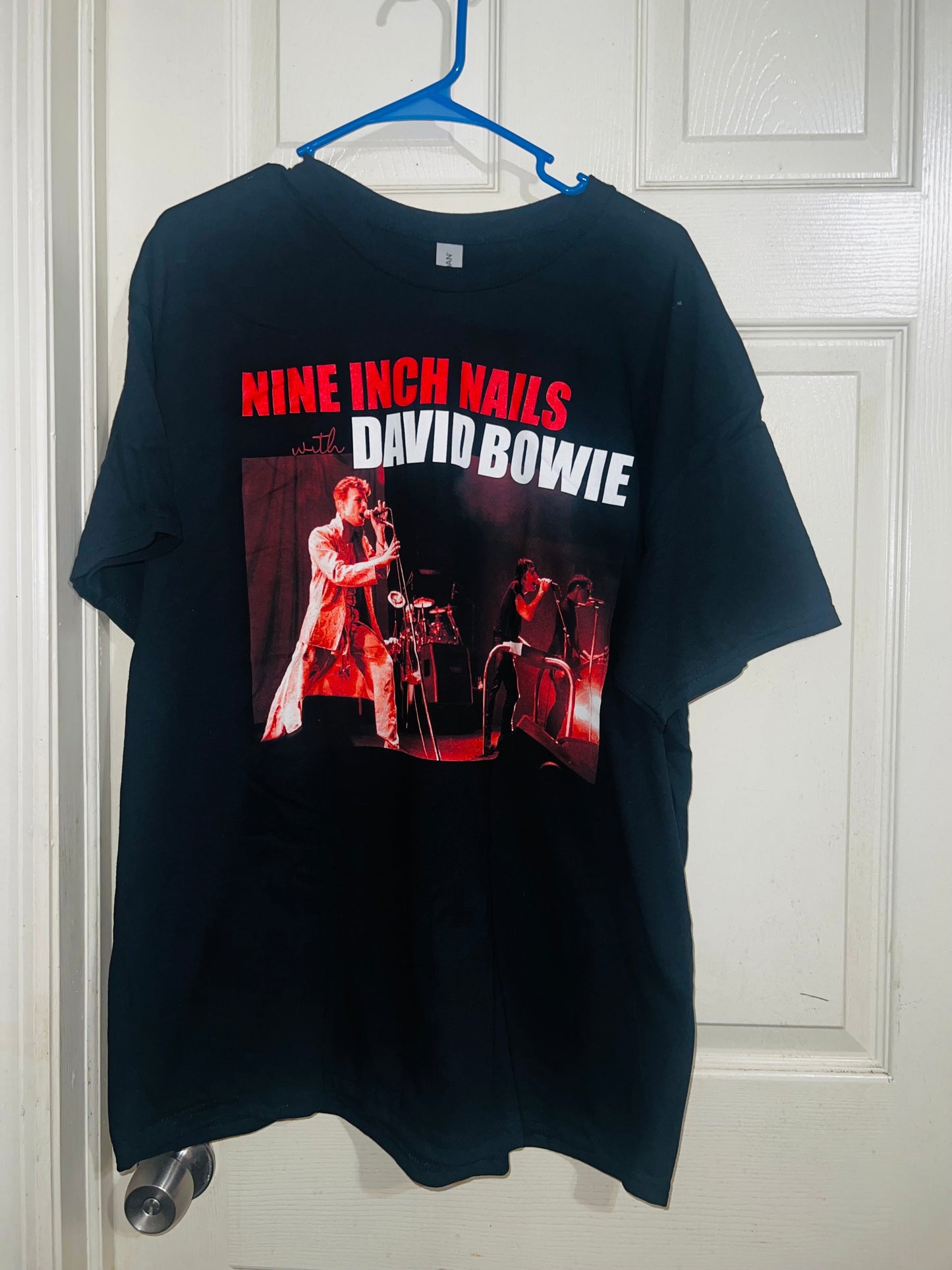 Nine Inch Nails and David Bowie Oversized Tee