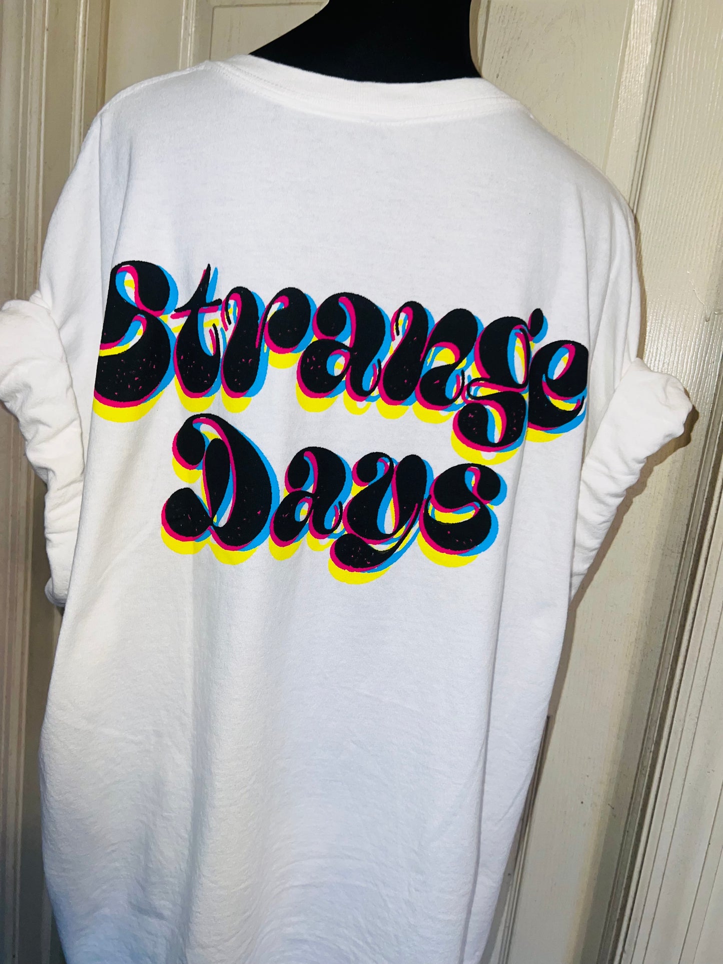 The Doors Double Sided Oversized Distressed Tee