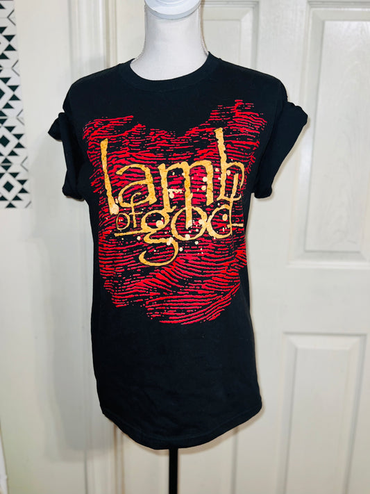 Lamb of God Double Sided ‘Vintage’ Oversized Tee