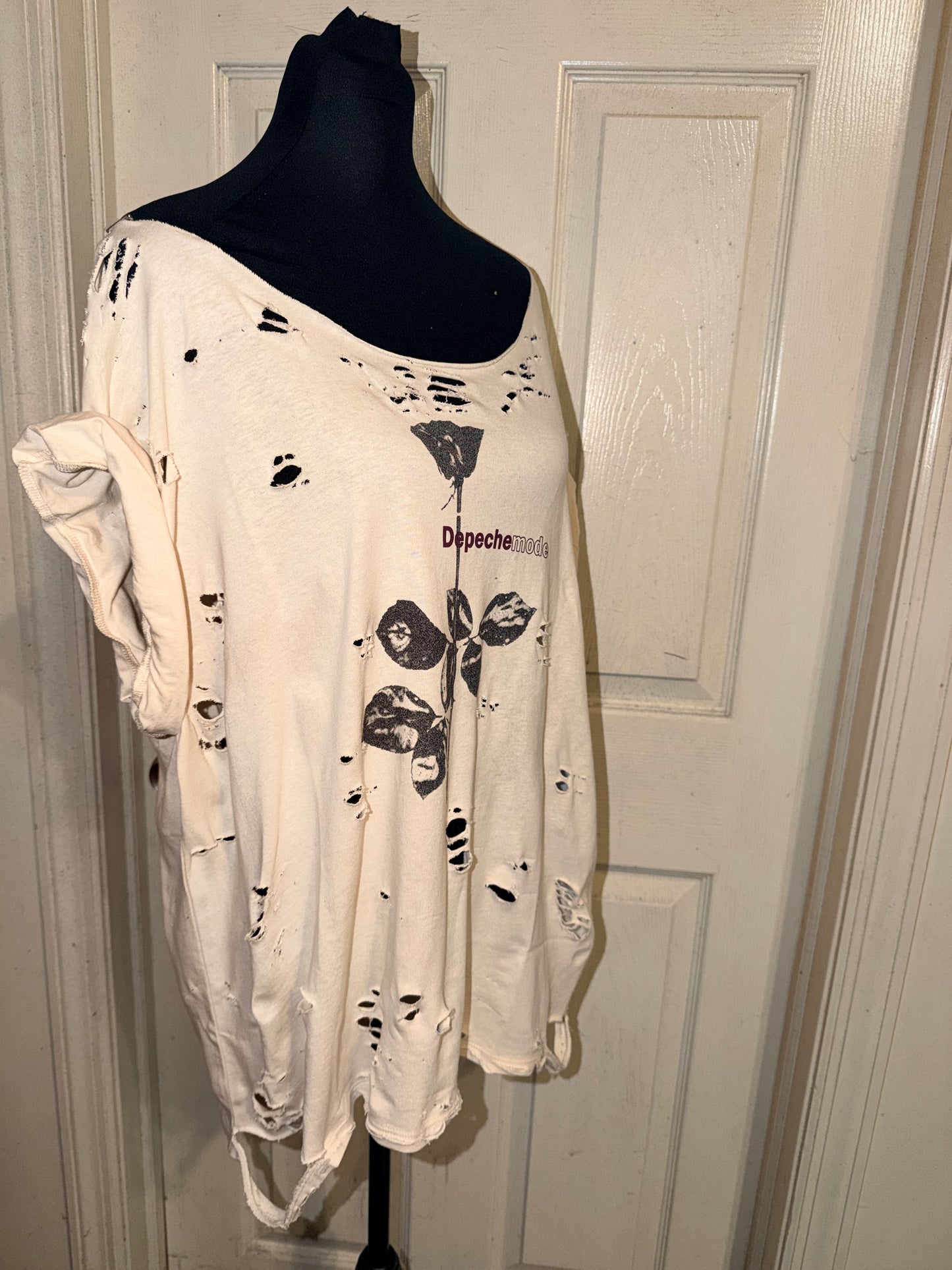 Depeche Mode Oversized Distressed Tee (as is)