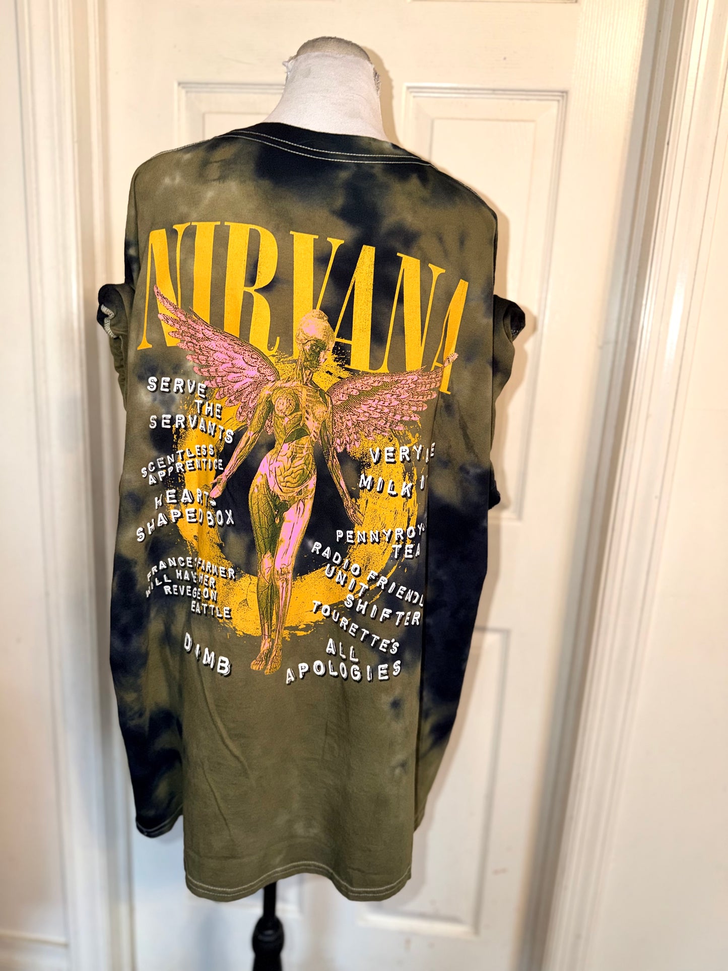 Nirvana Double Sided Oversized Tee
