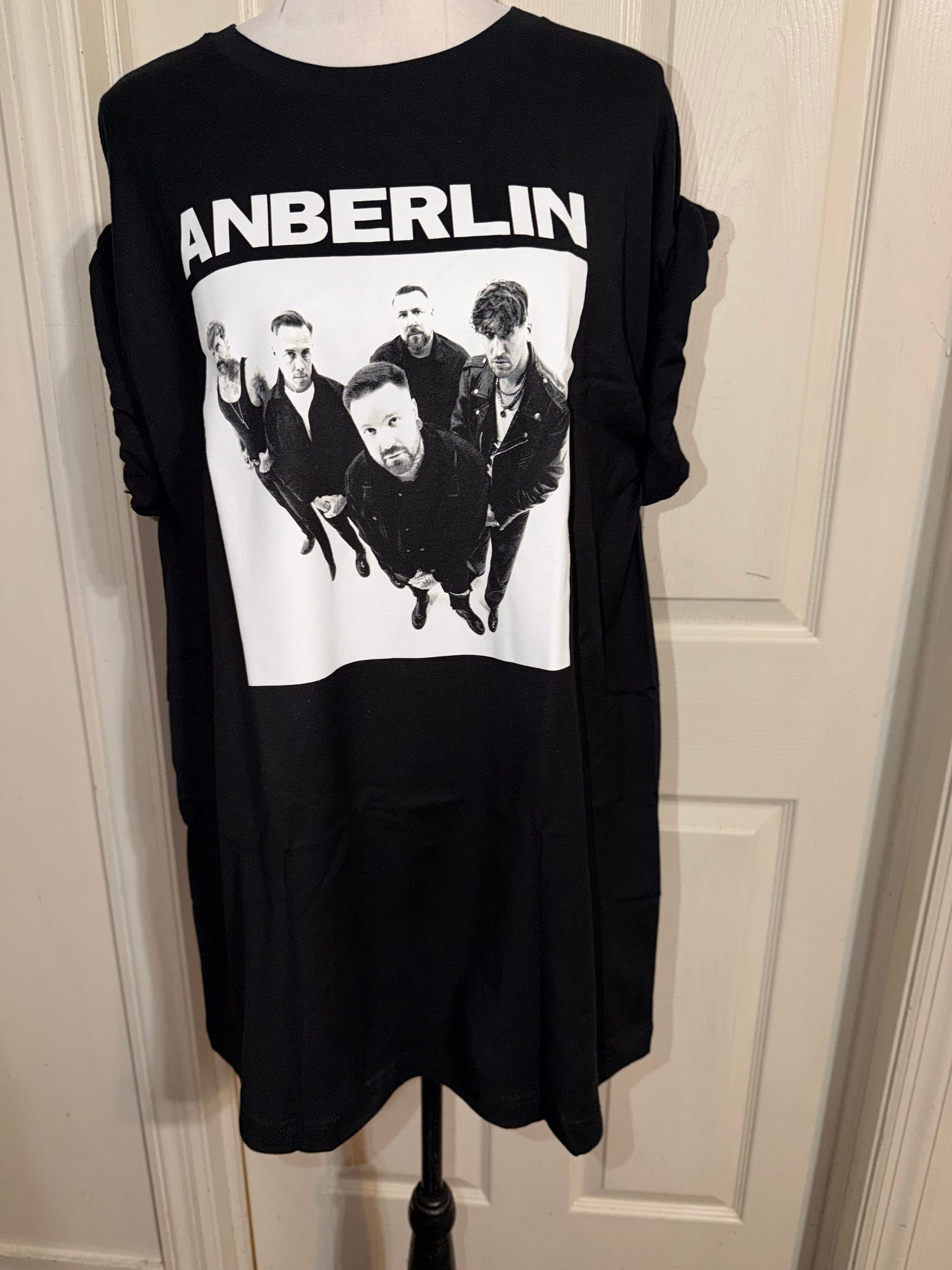 Anberlin Oversized Distressed Tee