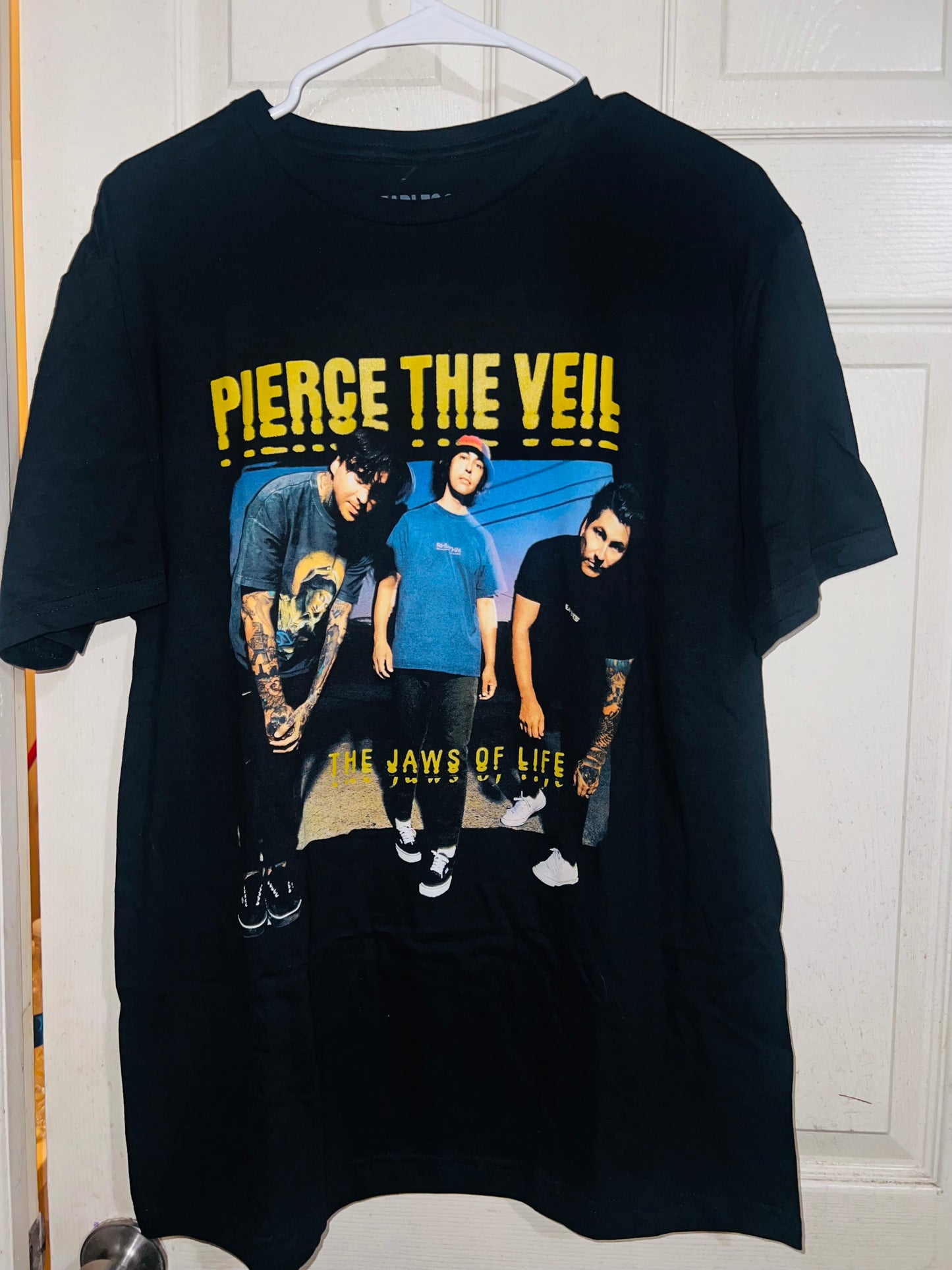 Pierce the Veil Oversized Distressed Tee