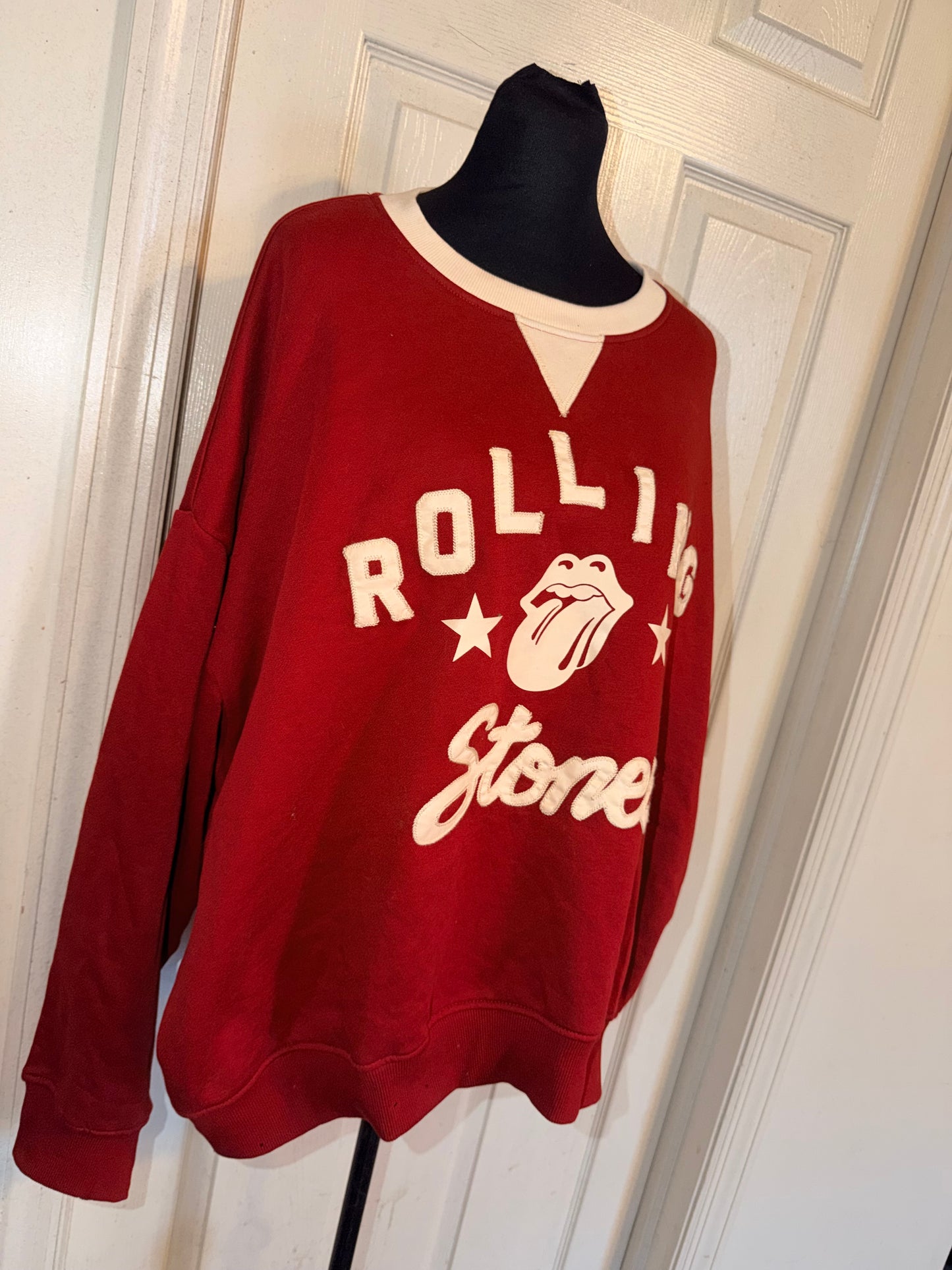 The Rolling Stones Oversized Distressed Tee
