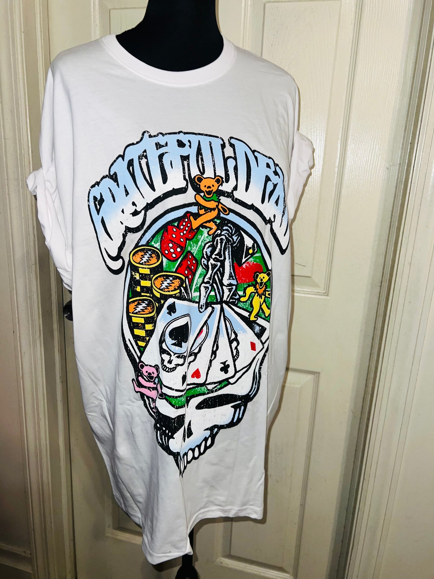 Grateful Dead Oversized Distressed Tee