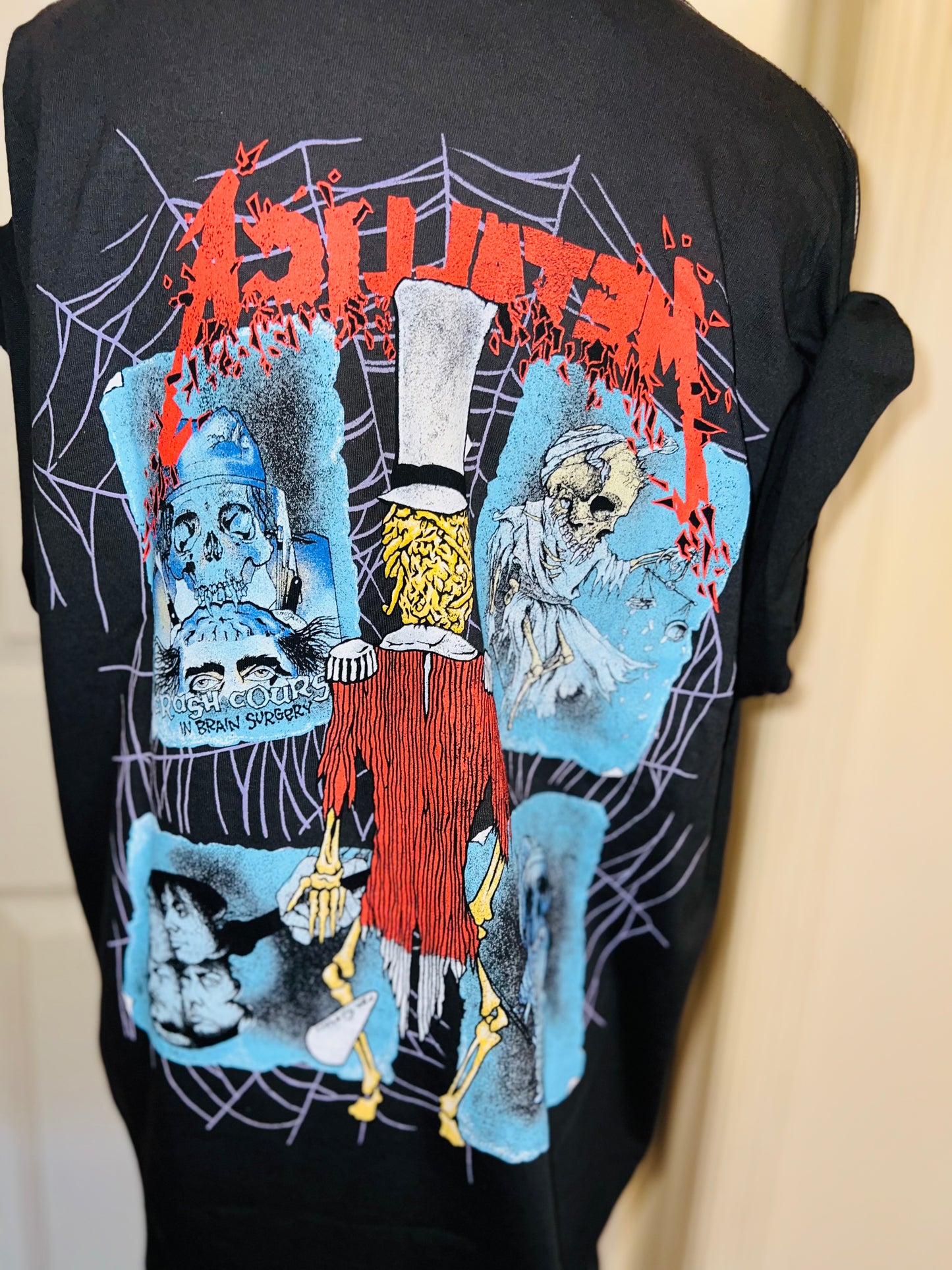 Metallica Double Sided Oversized Distressed Tee
