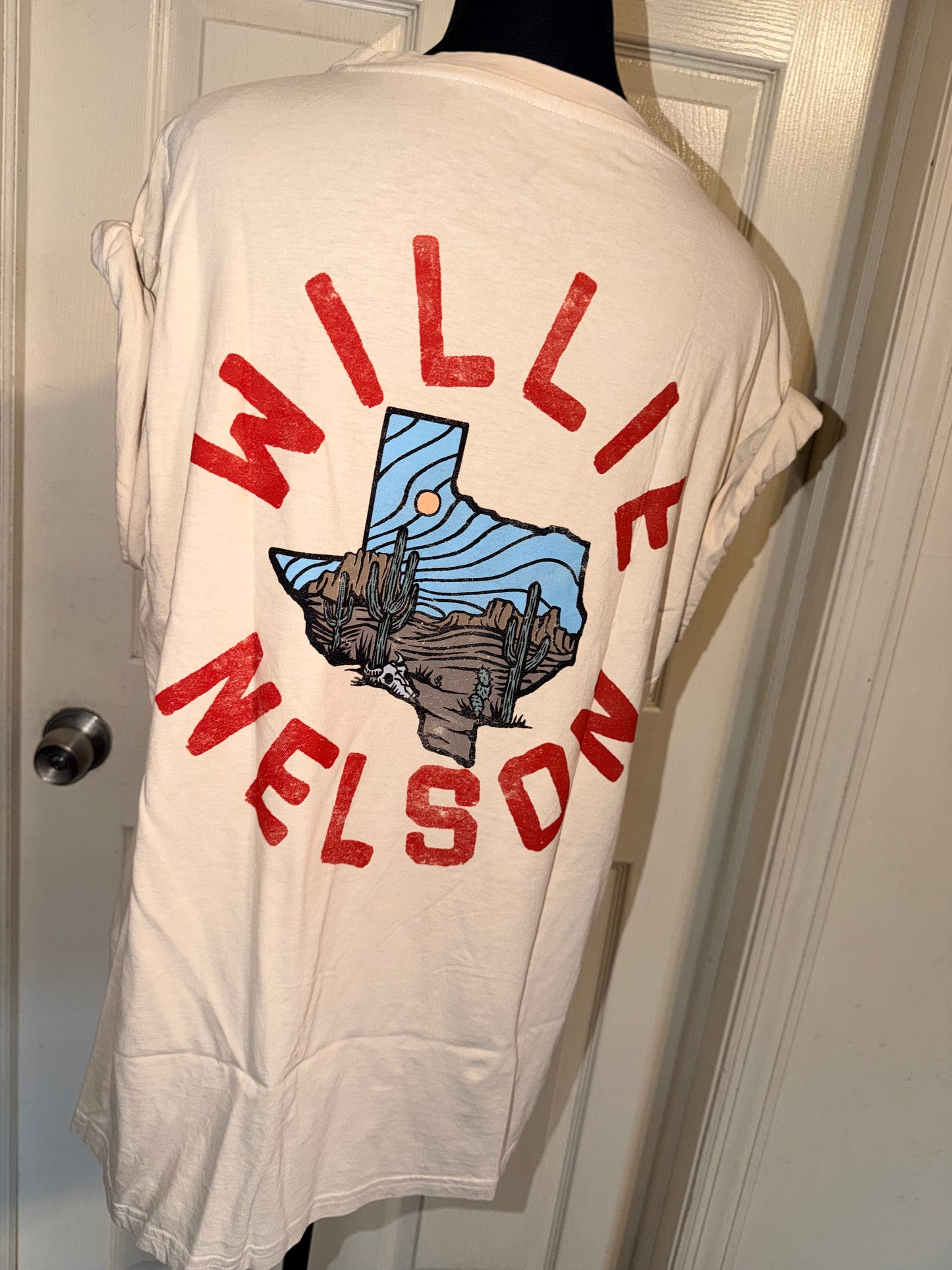 Willie Nelson Double Sided Tee