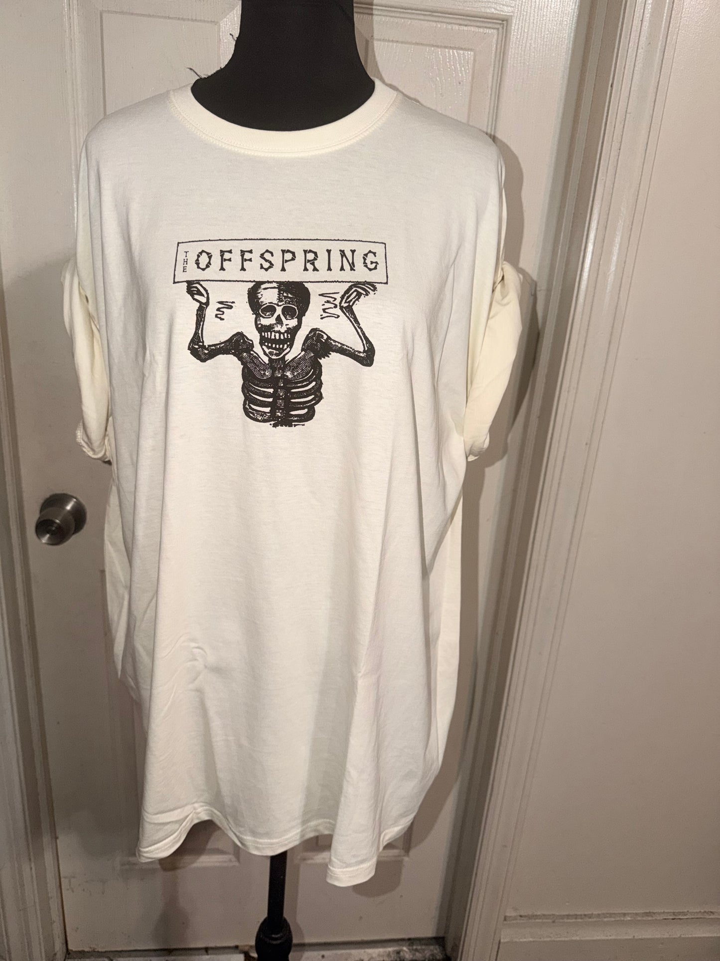 The Offspring Double Sided Oversized Distressed Tee