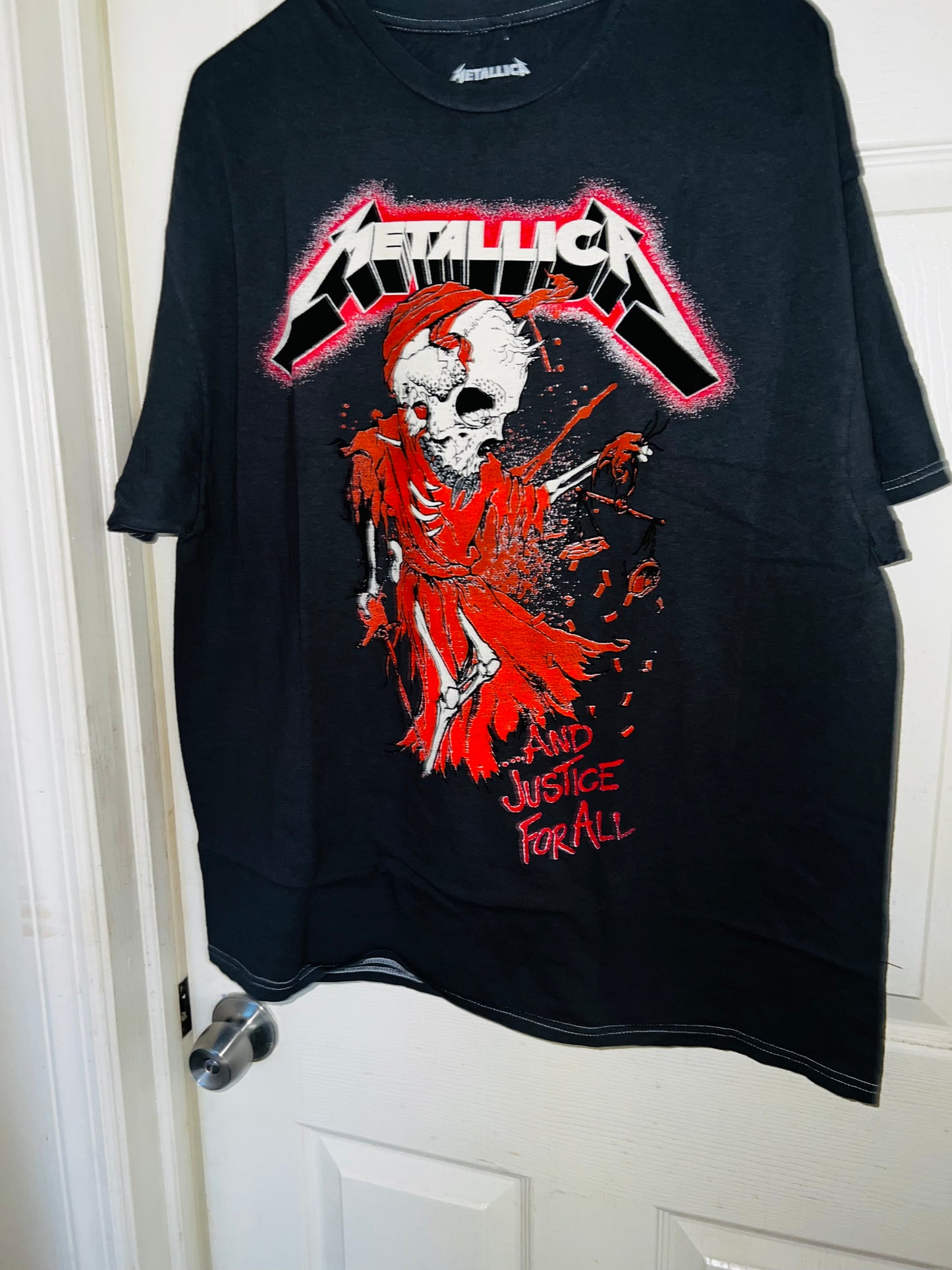 Metallica Justice for All Oversized Tee