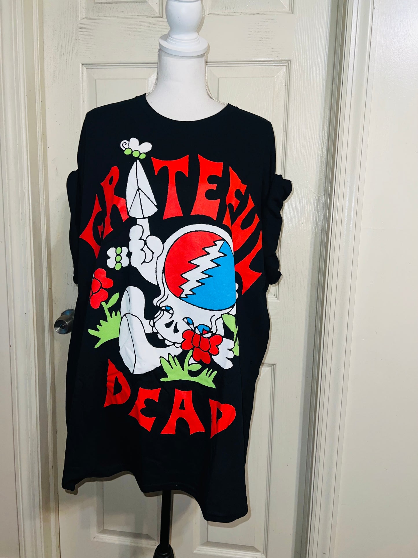 Grateful Dead Oversized Distressed Tee