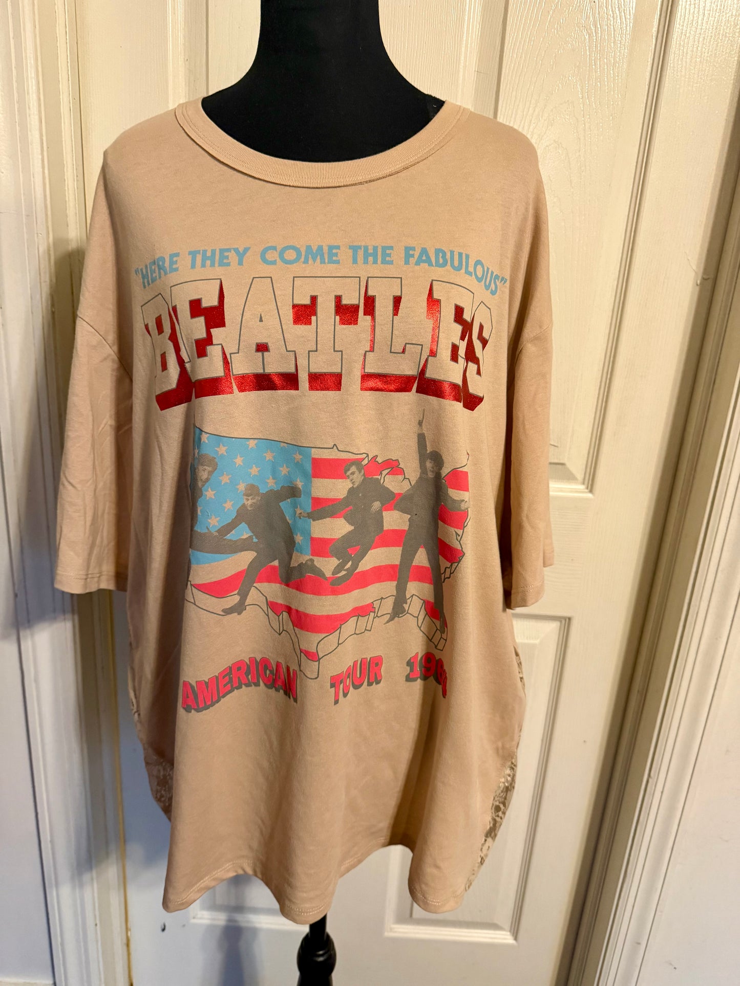 The Beatles Lace Oversized Tee