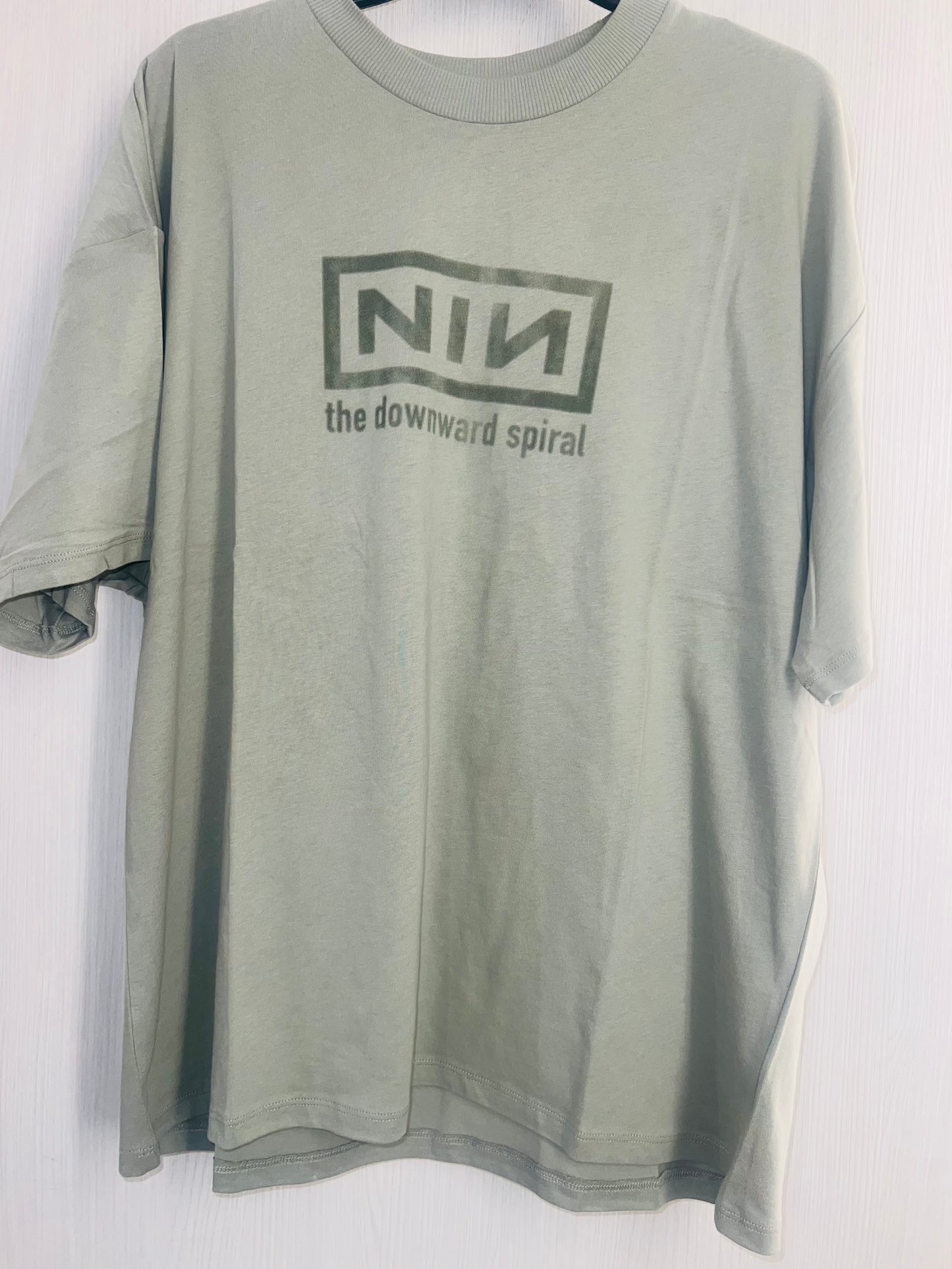 Nine Inch Nails Double Sided Oversized Distressed Tees