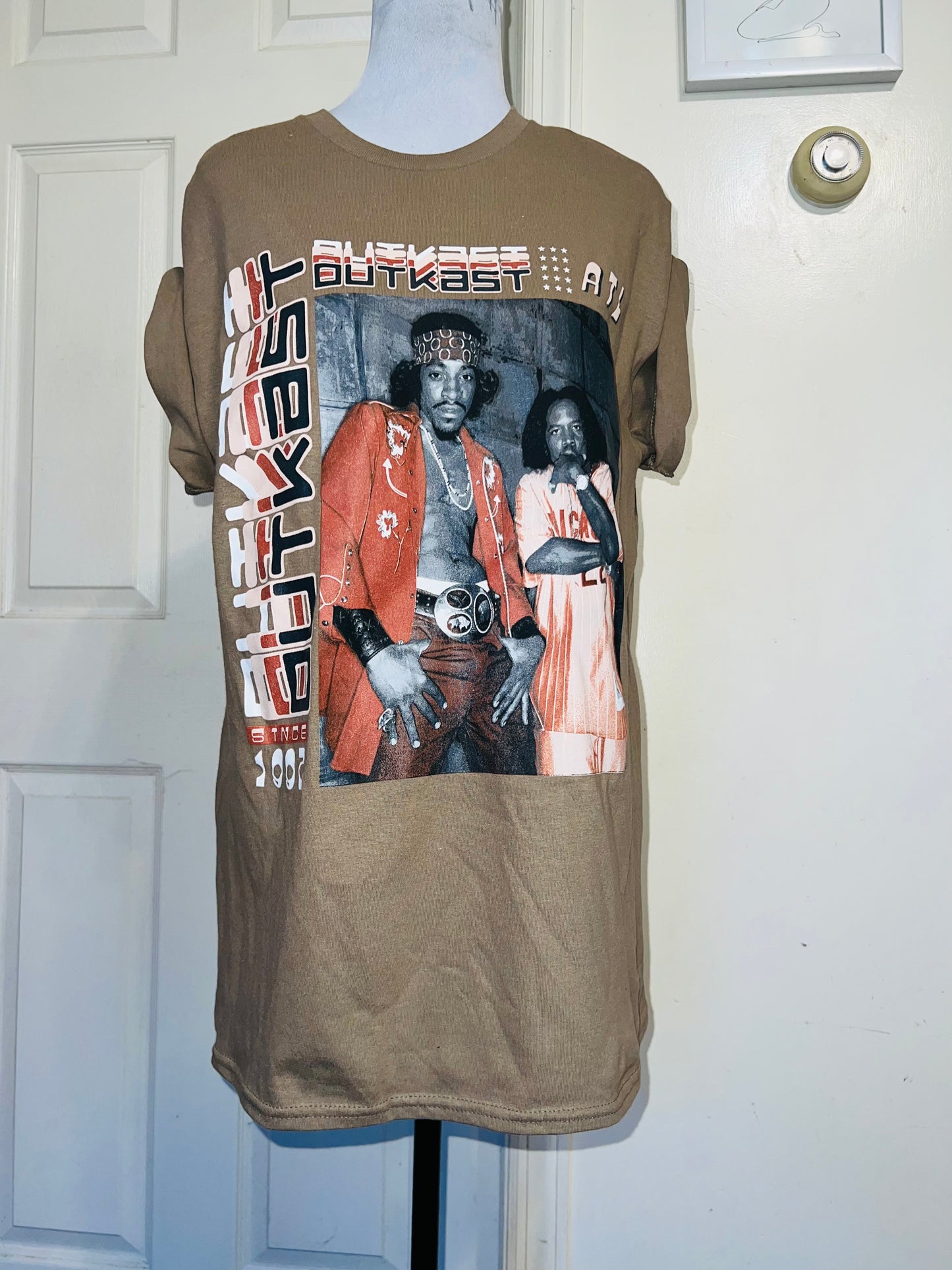 Outkast Oversized Distressed Tee