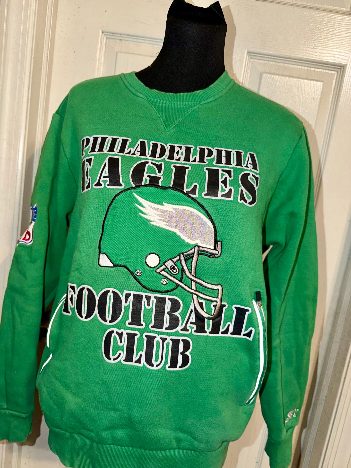 Philadelphia Eagles Oversized Distressed Sweatshirt