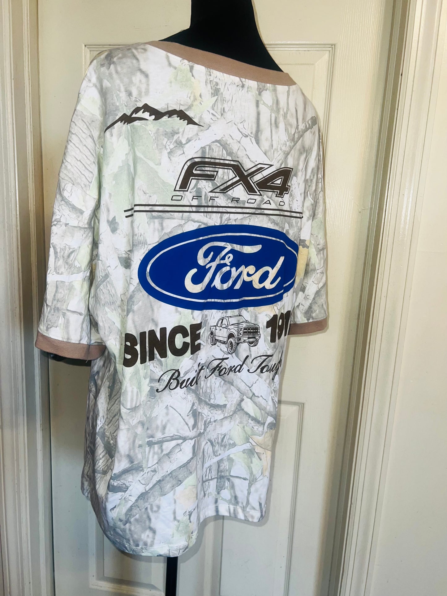 Ford Oversized Distressed Jersey Tee