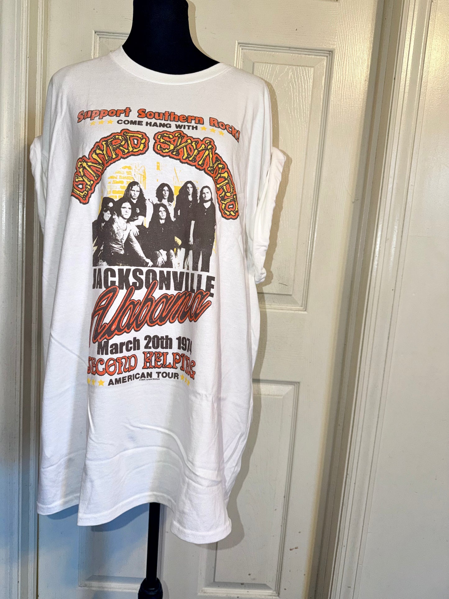 Lynyrd Skynyrd Double Sided Oversized Tee