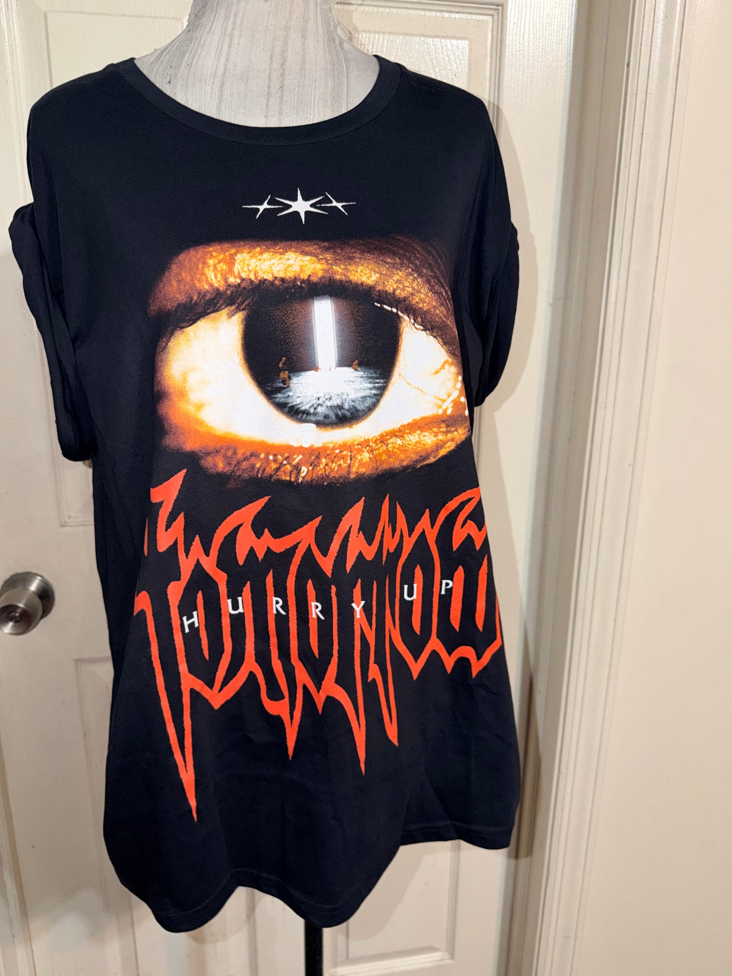 The Weeknd Oversized Distressed Tee