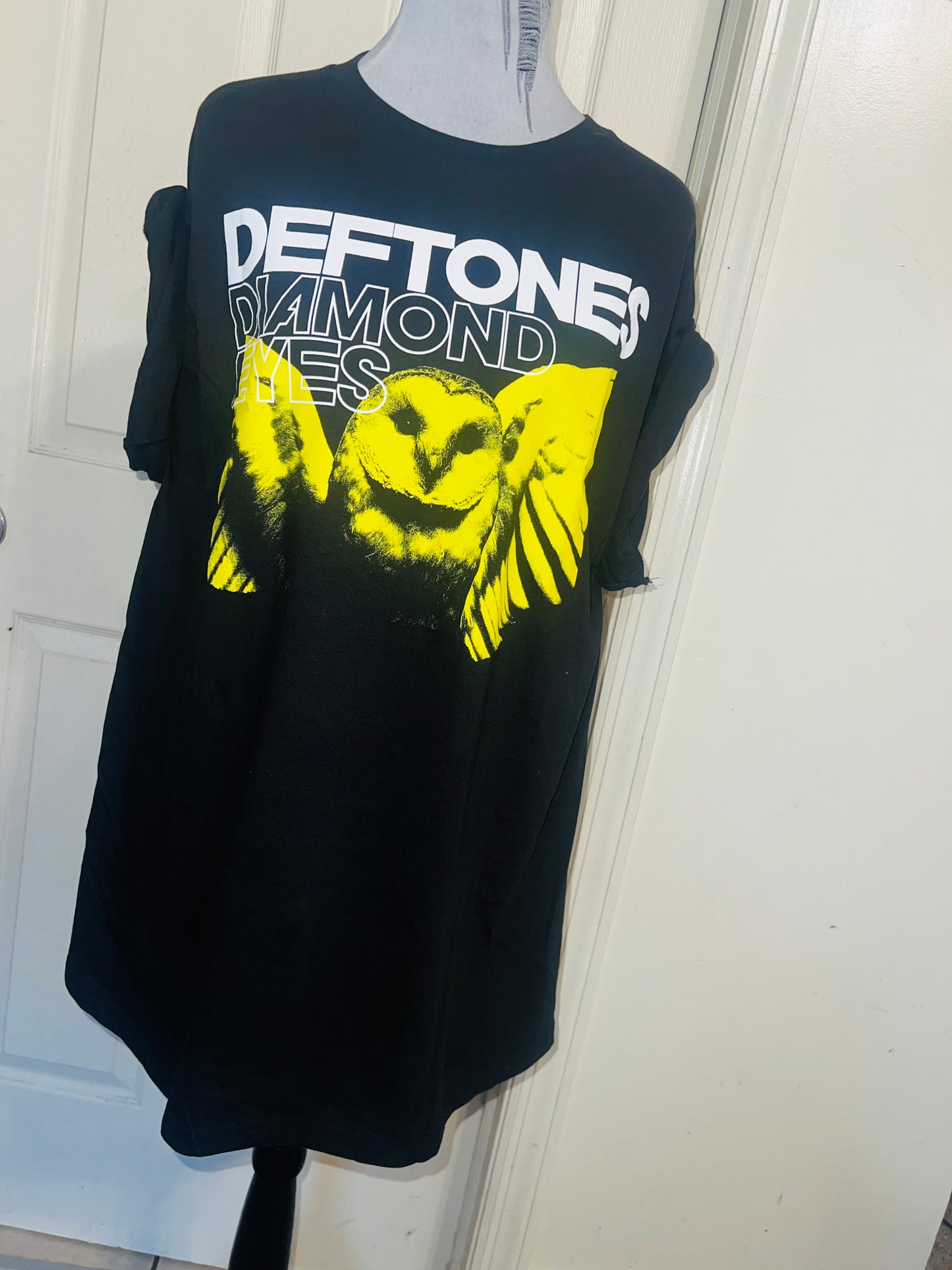 Deftones Oversized Distressed Tee