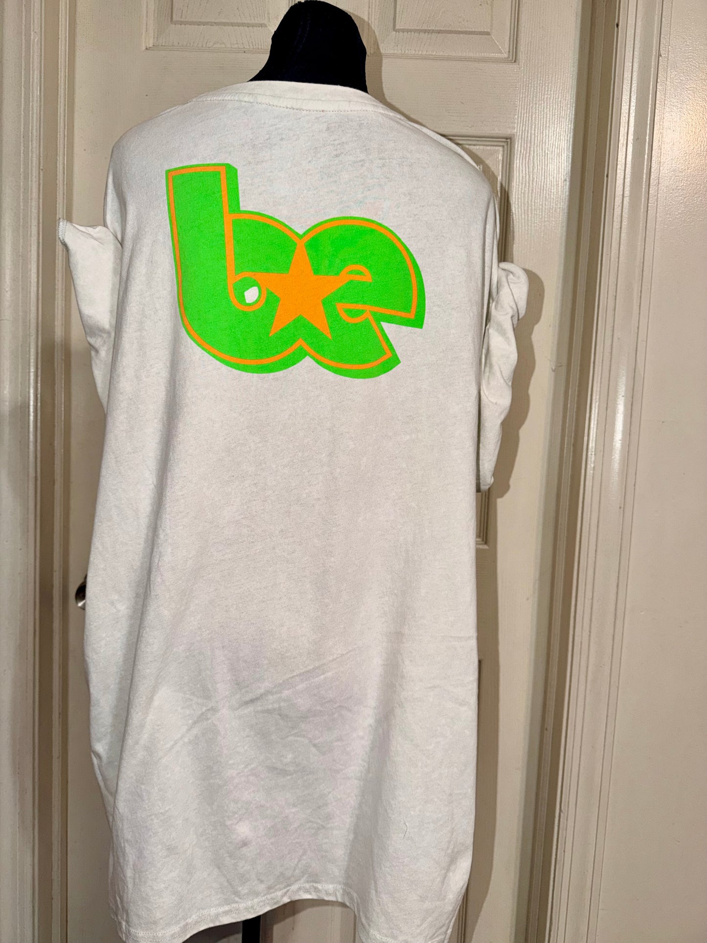 Billie Eilish Double Sided Oversized Distressed Tee