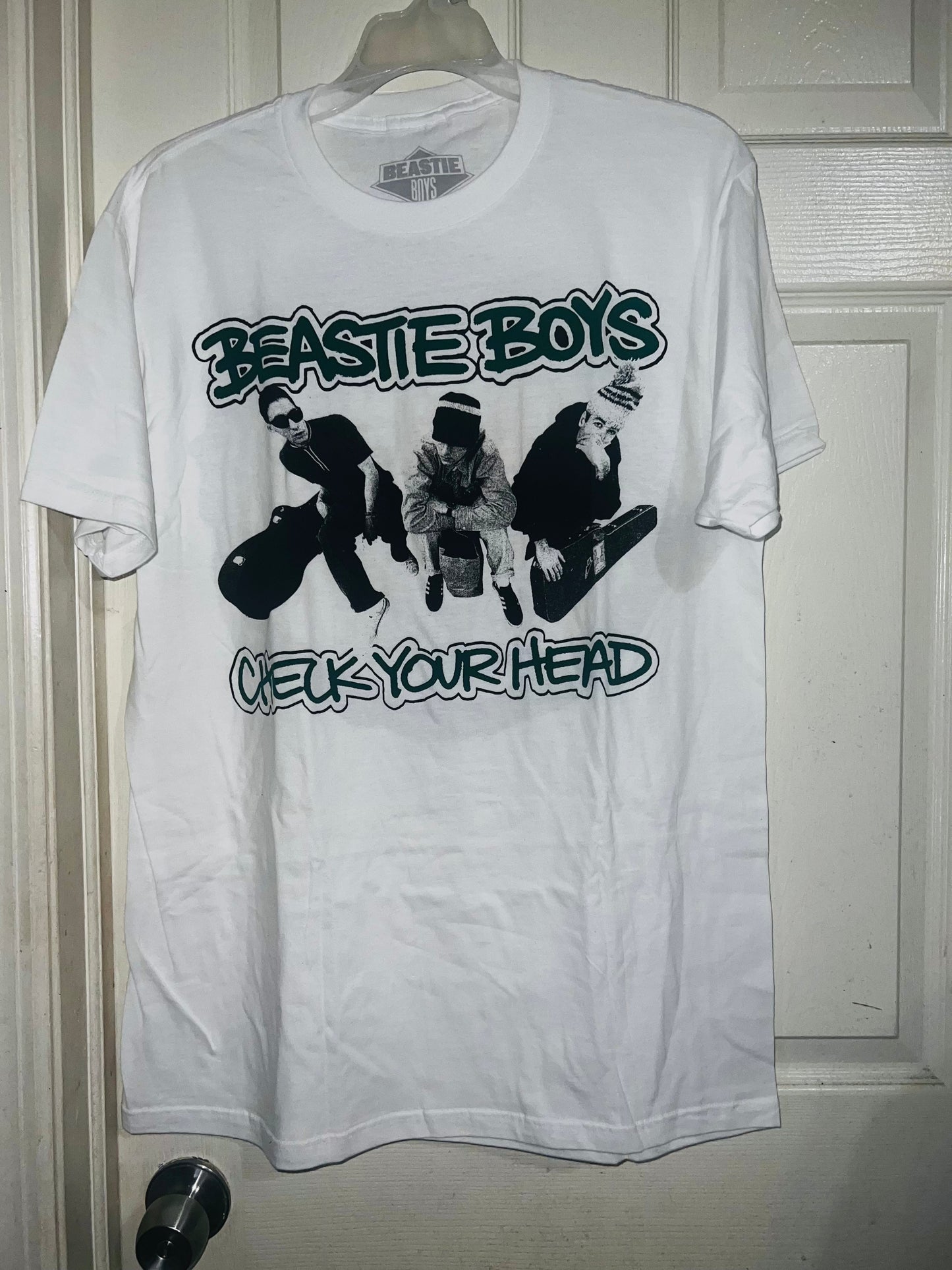 Beastie Boys Double Sided Oversized Distressed Tee