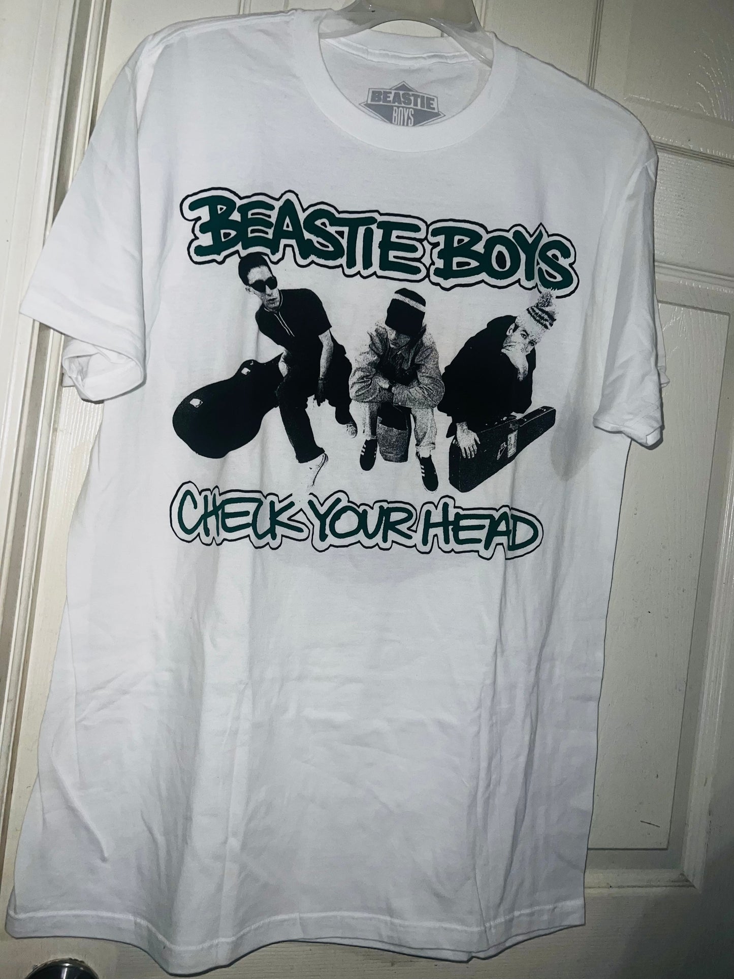 Beastie Boys Double Sided Oversized Distressed Tee