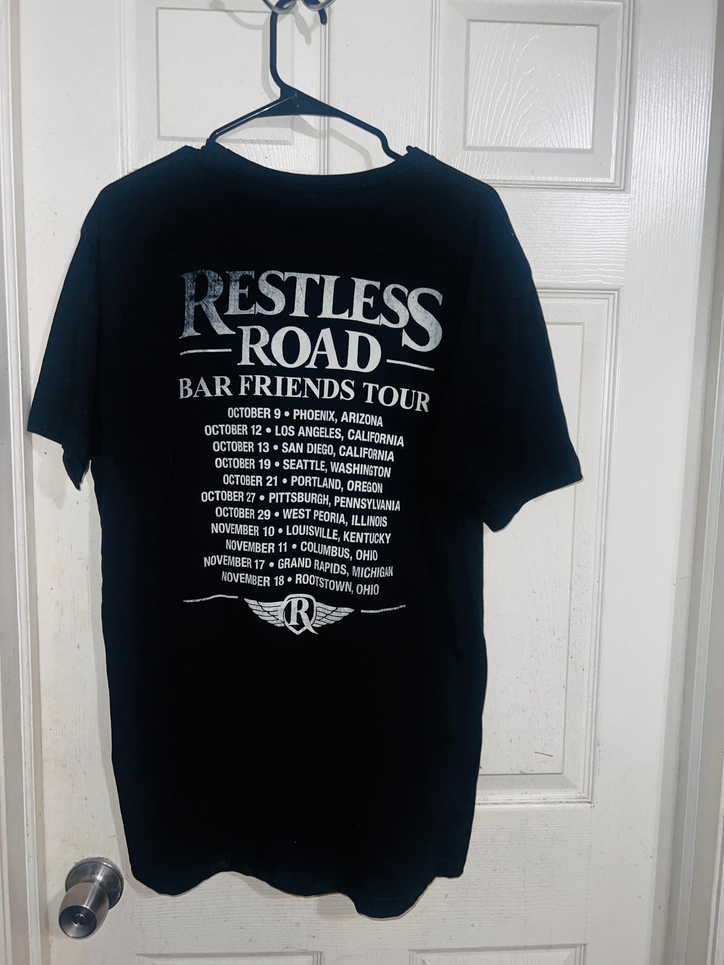 Restless Road Vintage Double Sided Oversized Tee