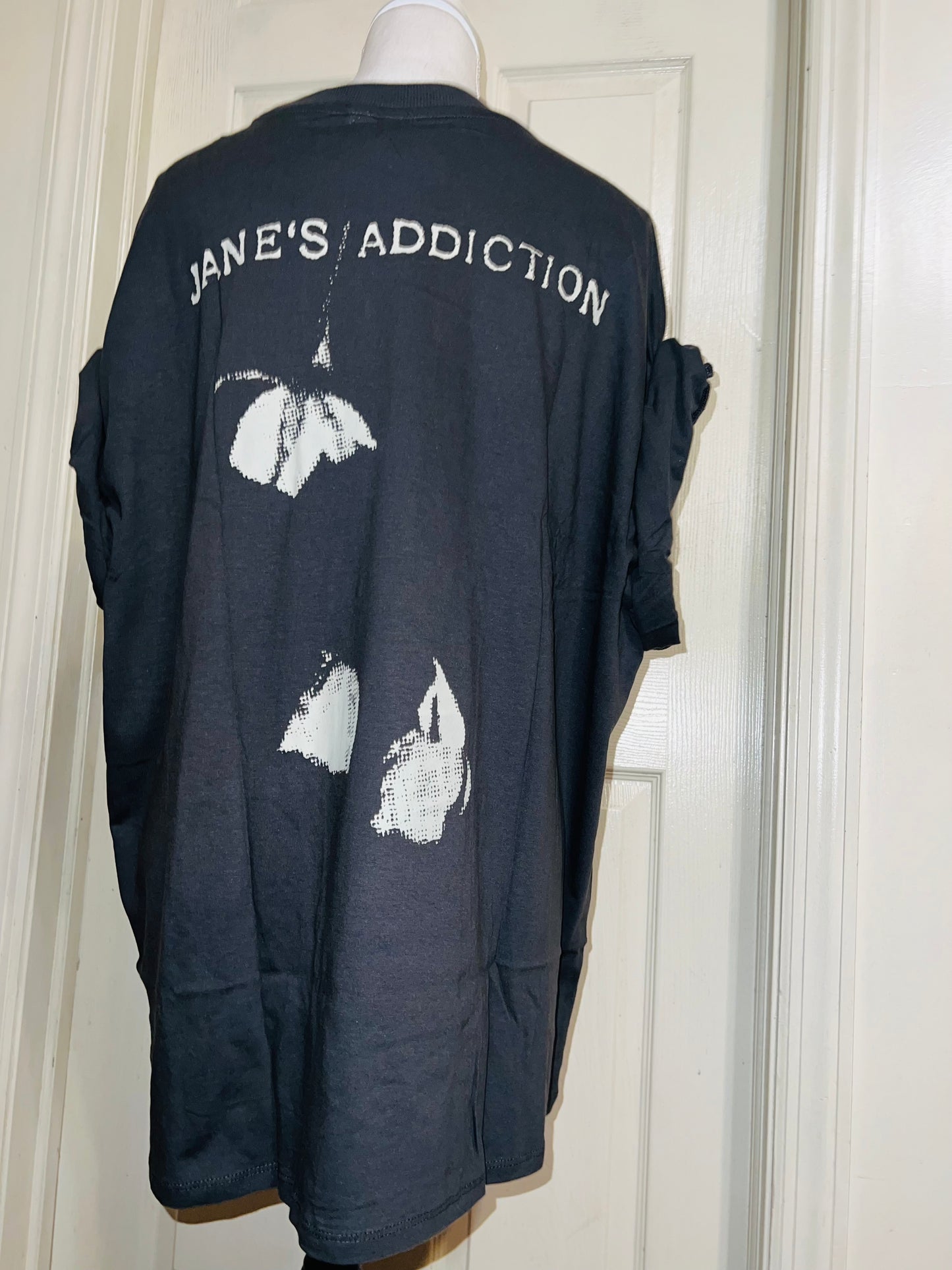 Jane’s Addiction Double Sided Oversized Distressed Tee