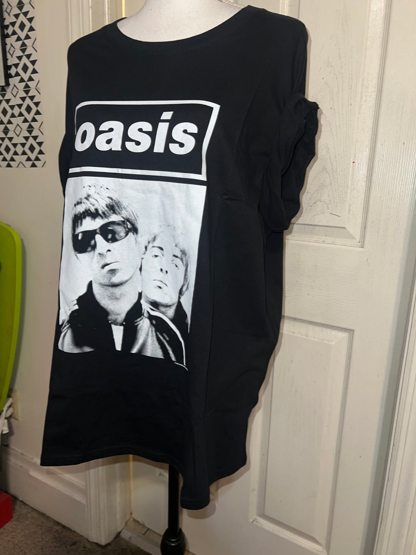 Oasis Oversized Distressed Tee