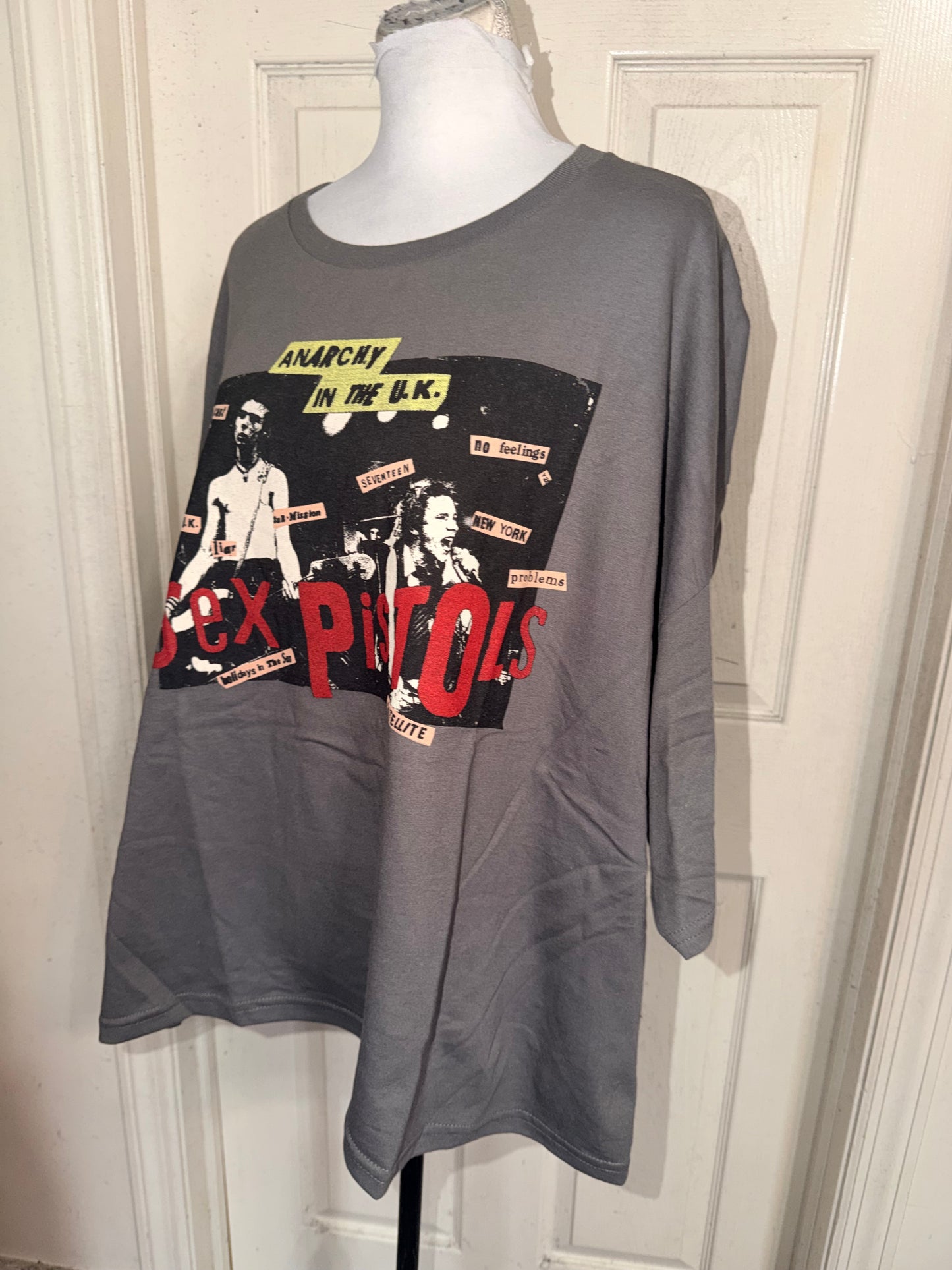 The Sex Pistols Oversized Distressed Tee