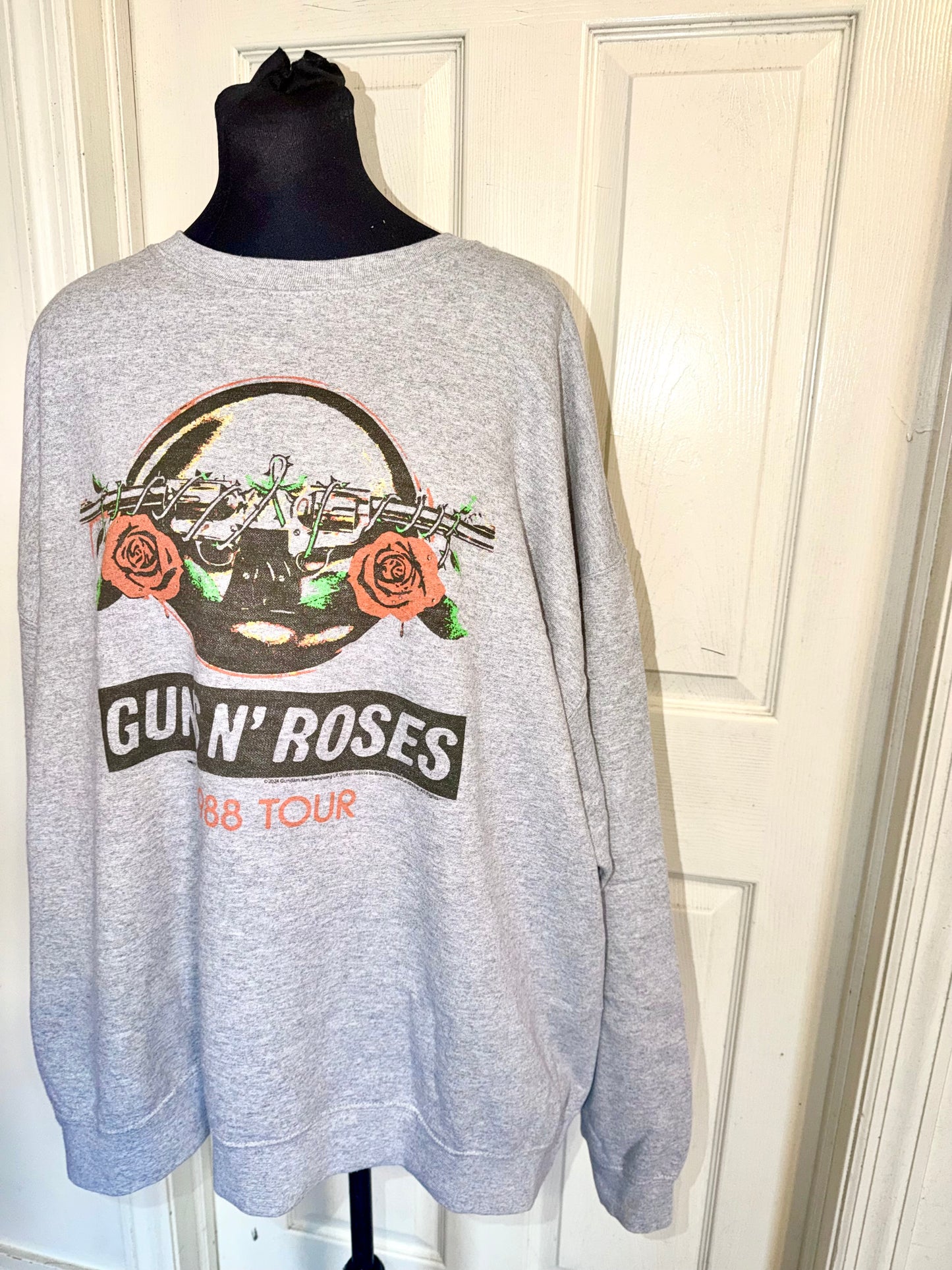 Guns N’ Roses Double Sided Oversized Sweatshirt