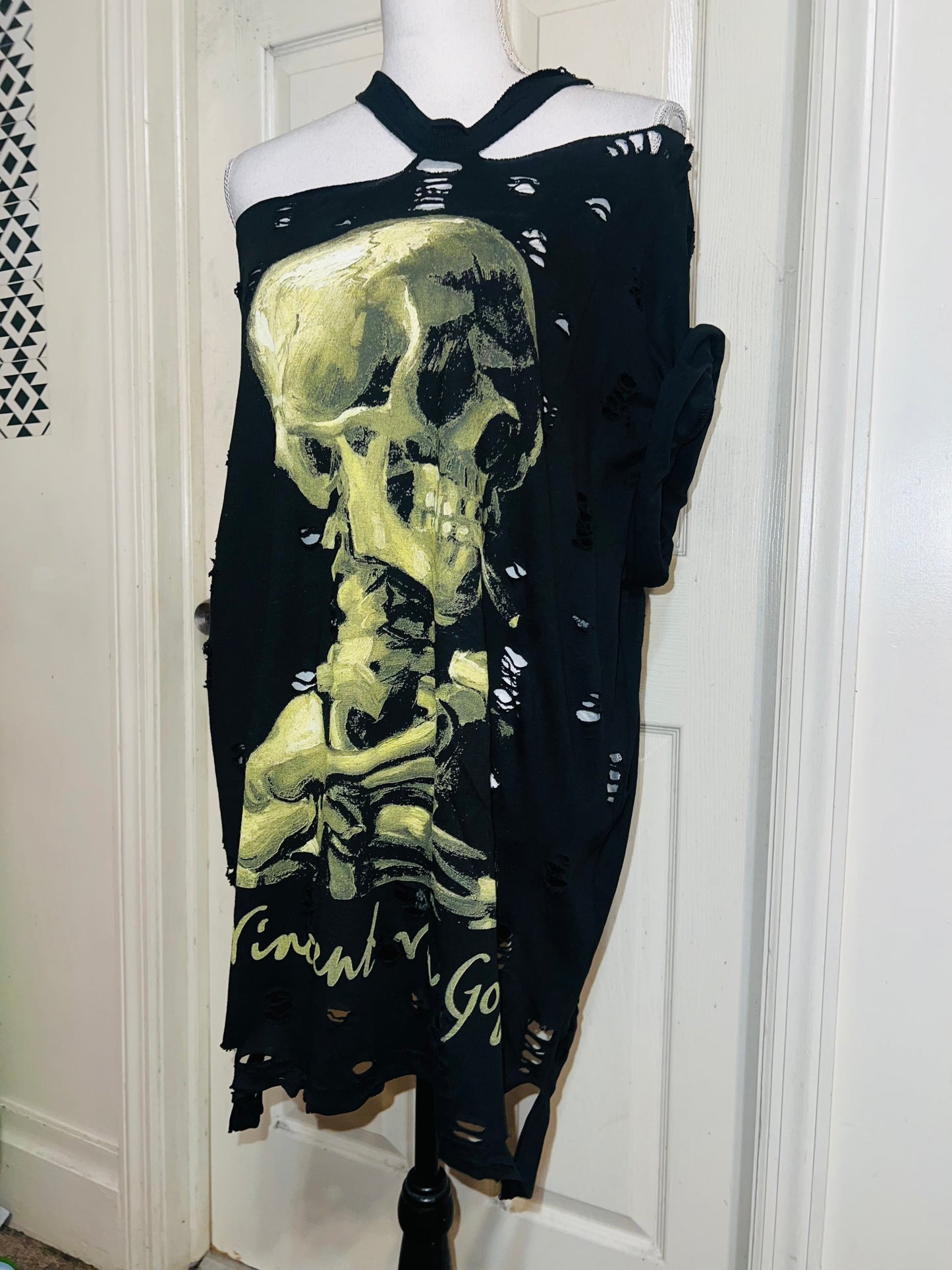 Vincent Van Gogh Oversized Distresed Tee (read description)