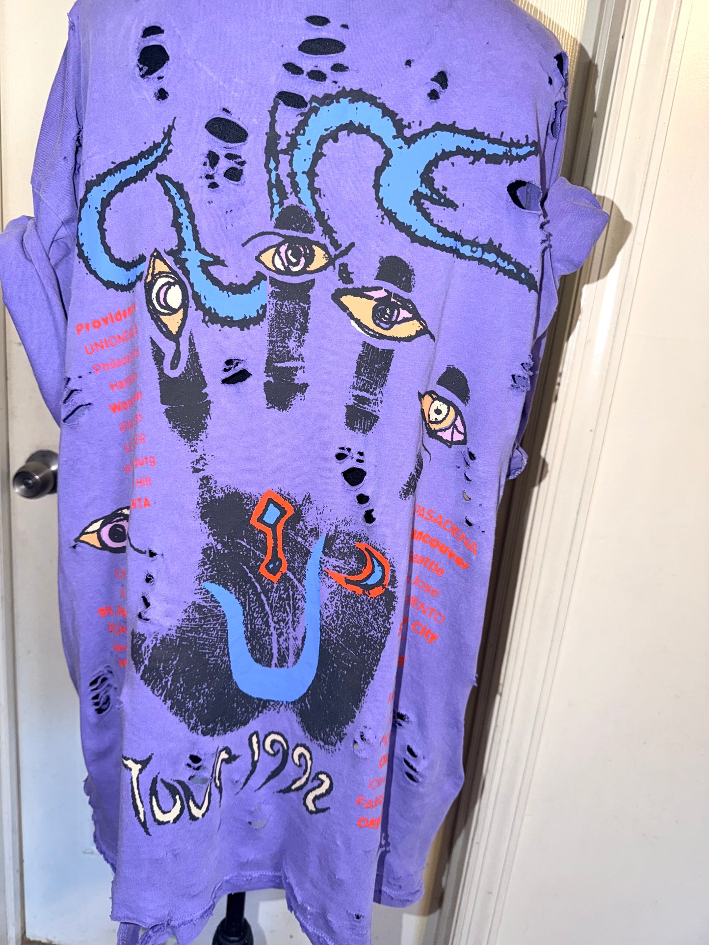 The Cure Double Sided Oversized Tee