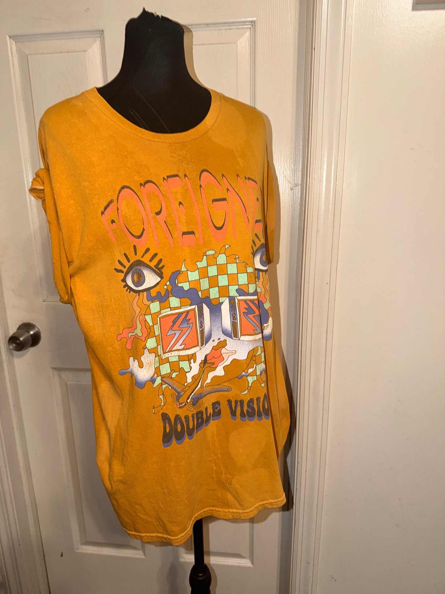 Foreigner Sun-bleached Oversized Tee
