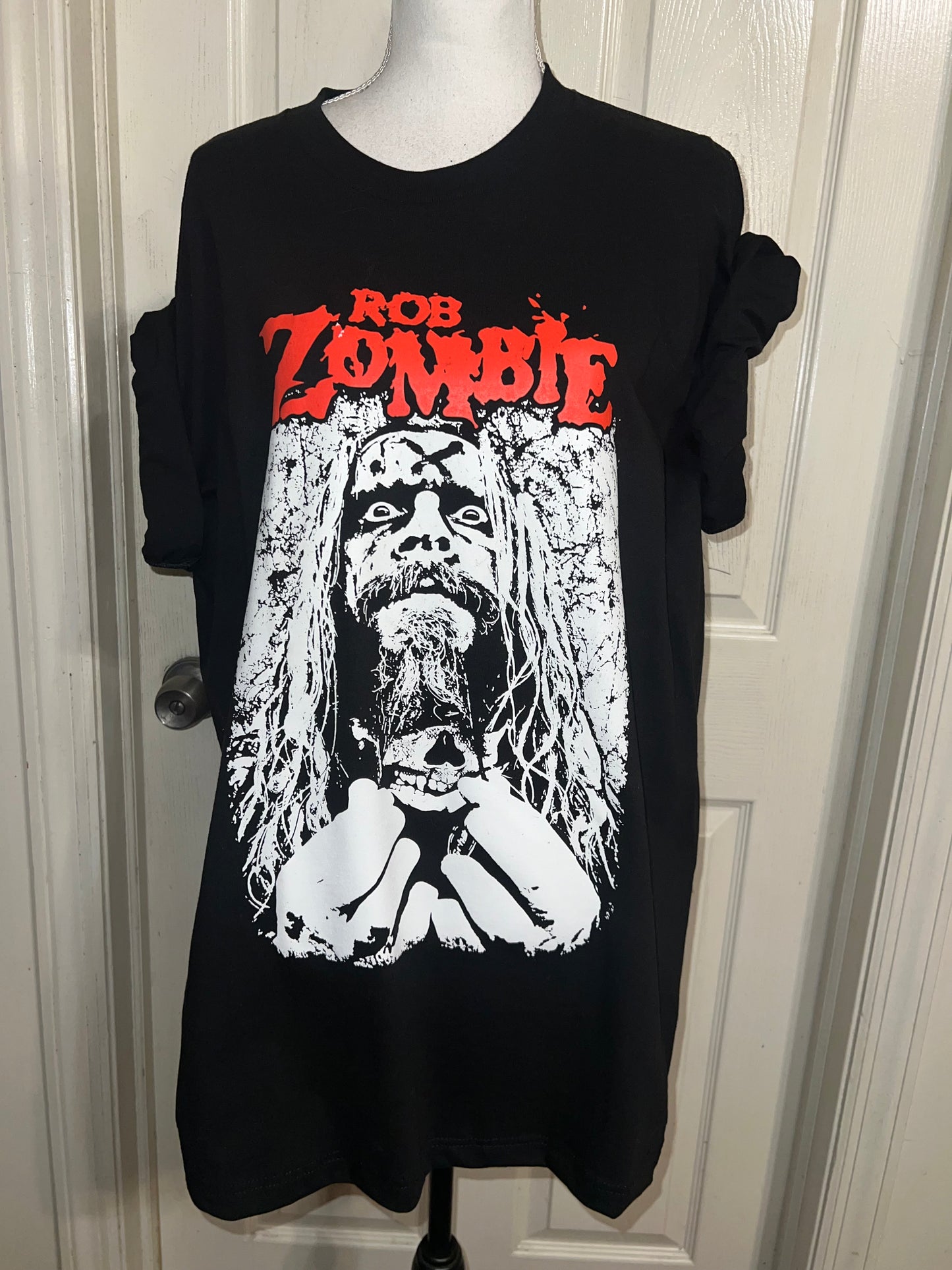 Rob Zombie Oversized Distressed Tee