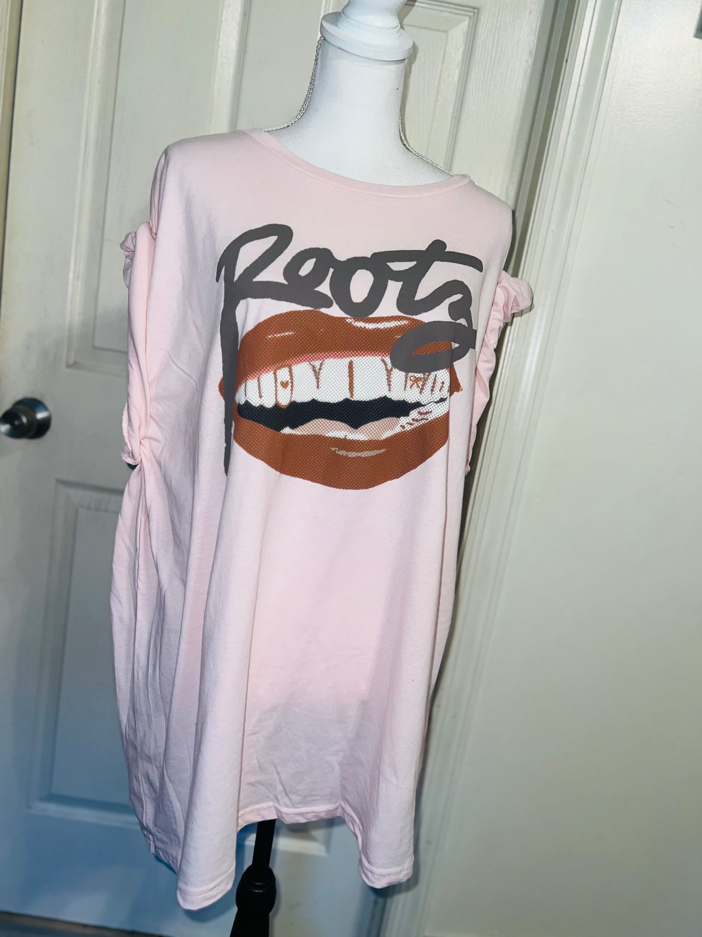 The Roots Oversized Distressed Tee