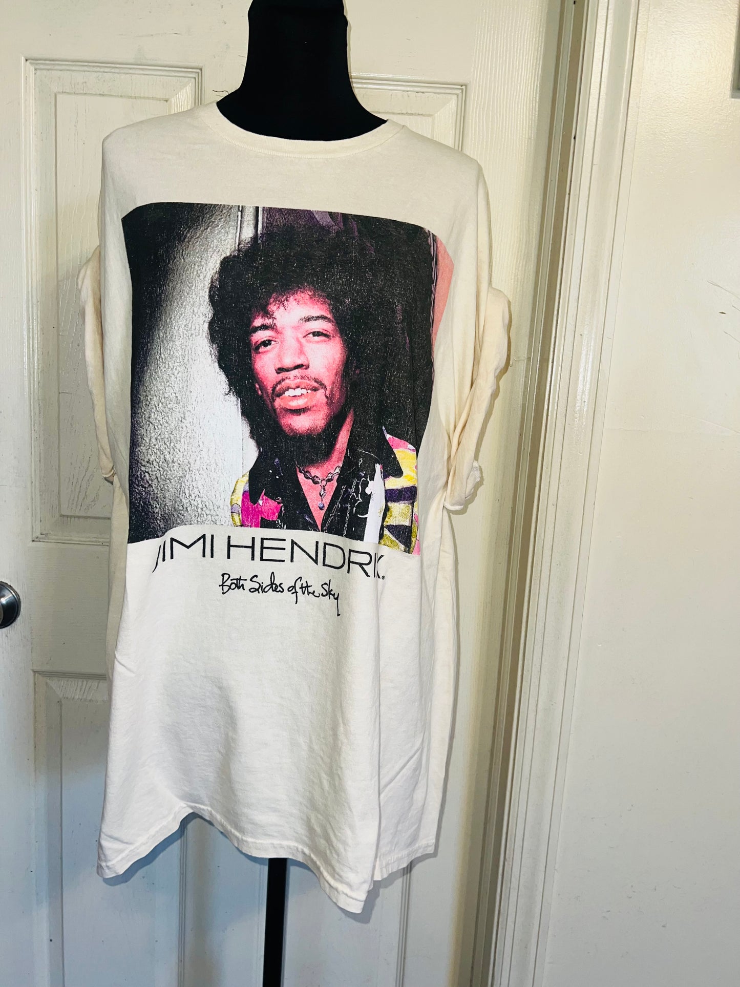 Jimi Hendrix Oversized Distressed Tee