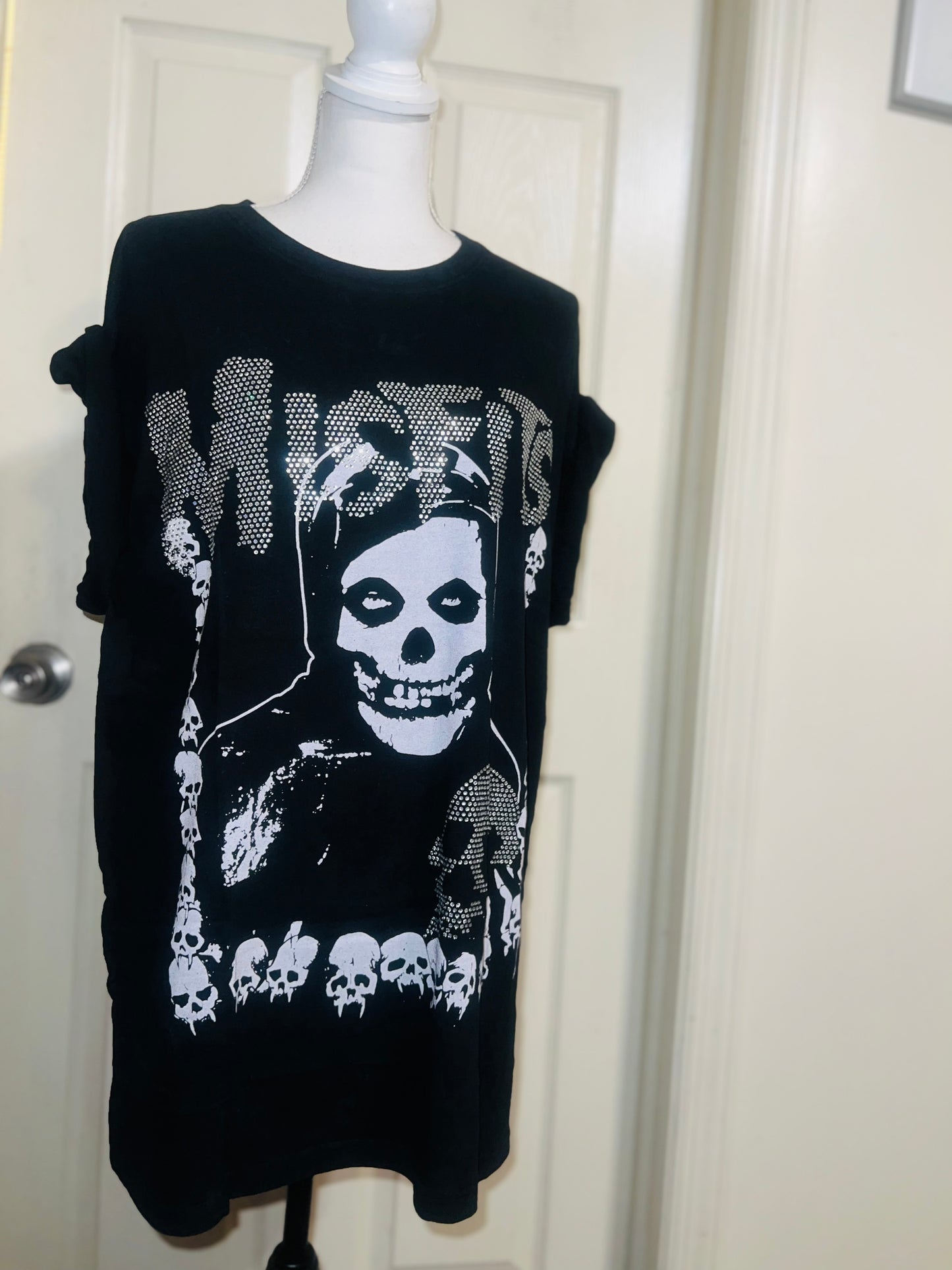 The Misfits Oversized Distressed Tee