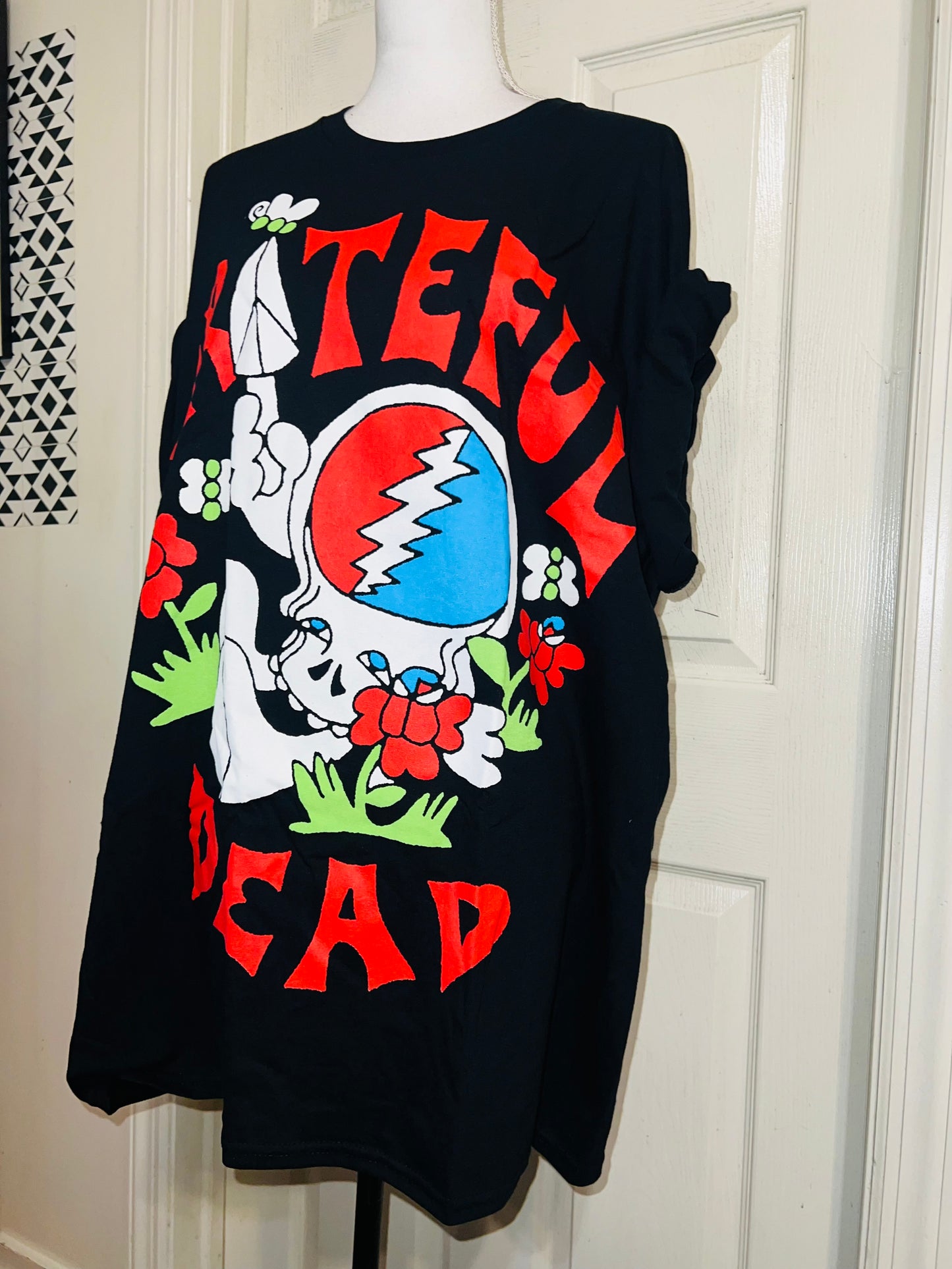 Grateful Dead Oversized Distressed Tee