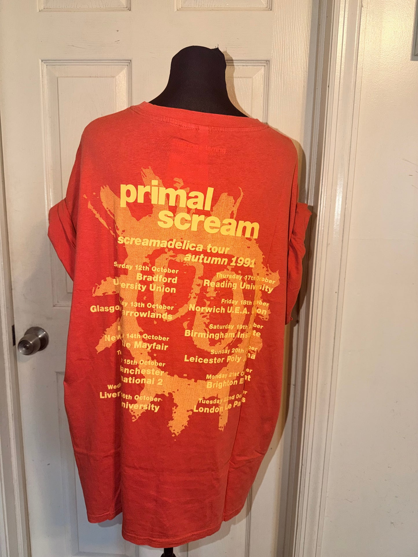 Primal Scream Double Sided Oversized Tee